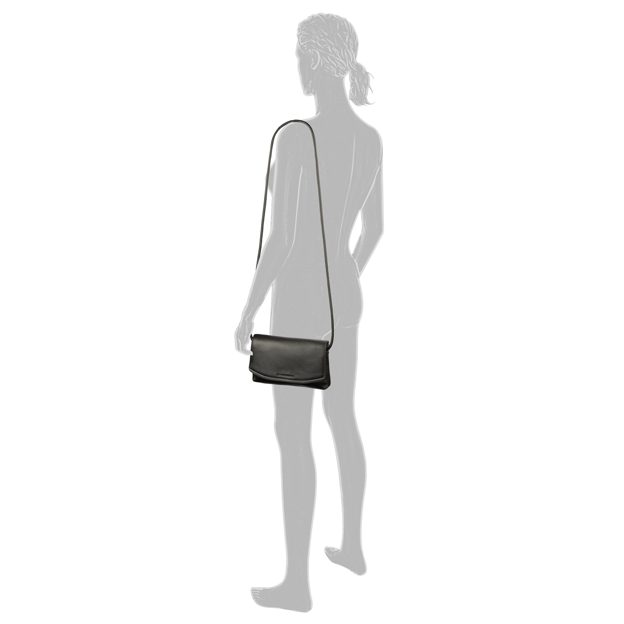 TOM TAILOR Umhängetasche "Rissa", Aus weichem Lederimitat – auch als Clutch günstig online kaufen