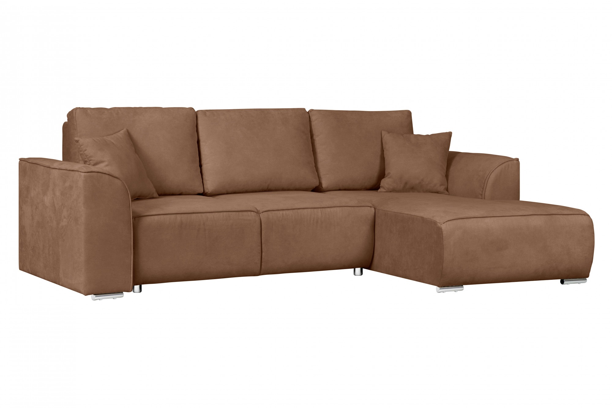INOSIGN Ecksofa »BEATRICE optionale Schlafsofa mit Bettkasten, B/T/H: 265/170/86 cm«, L-Form, wahlweise auch mit Bettfunktion und Bettkasten