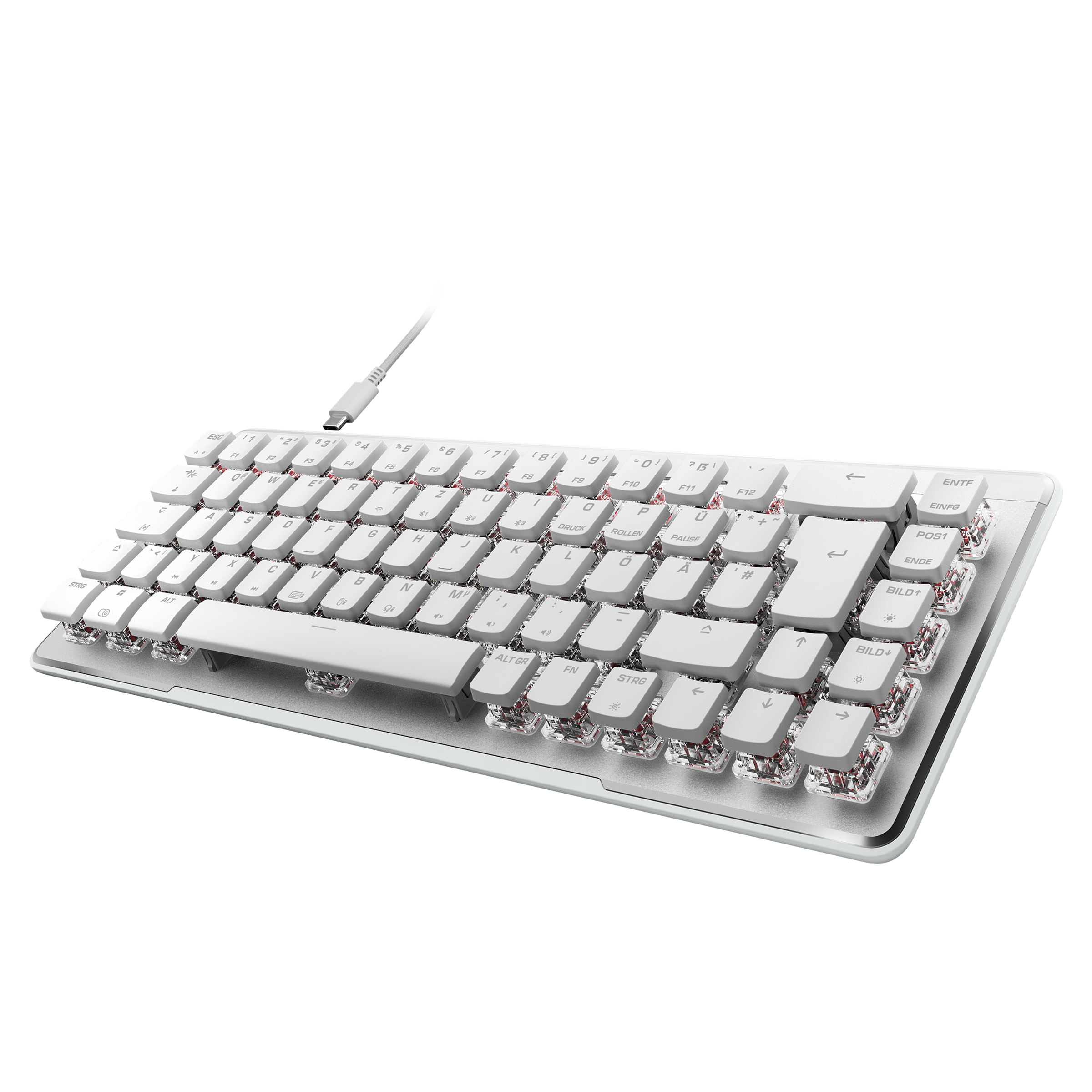 Turtle Beach Gaming-Tastatur »Vulcan II Mini Air, Linear«, (Funktionstasten-Multimedia-Tasten-Profil-Speicher)