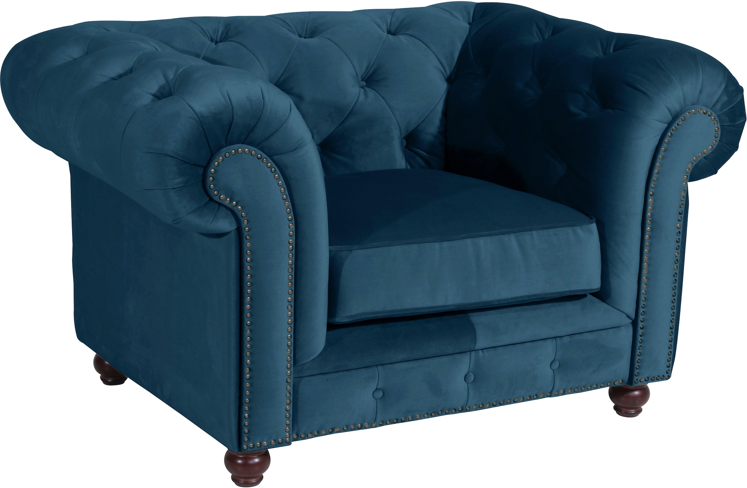 Max Winzer Chesterfield-Sessel "Old England, Loungesessel, modern, Retro un günstig online kaufen