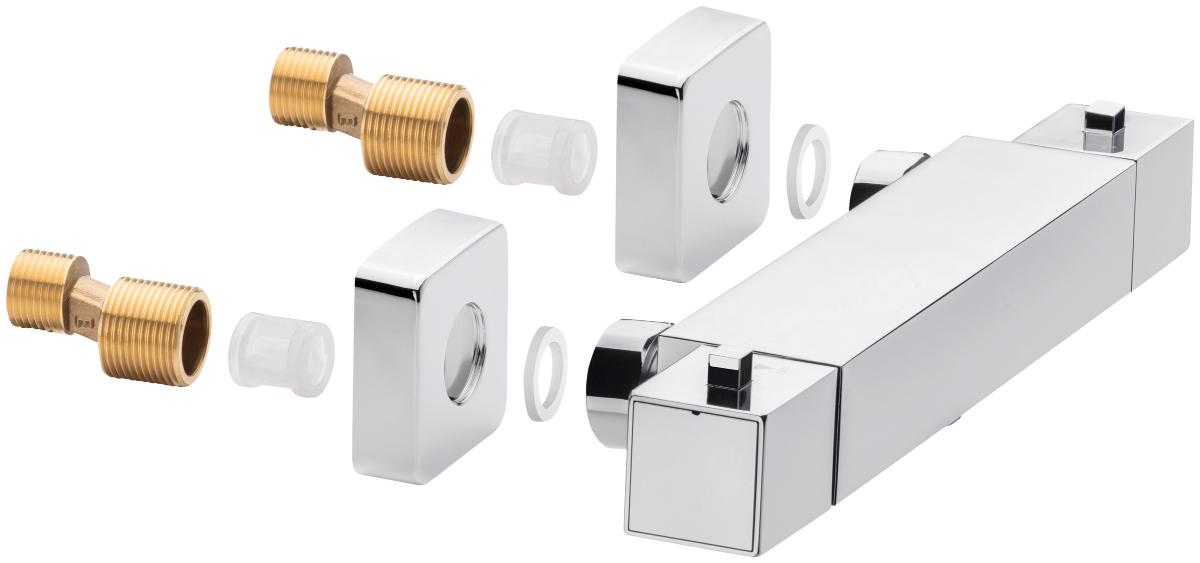 CORNAT Brausethermostat "Zaida" Messing, verchromt günstig online kaufen