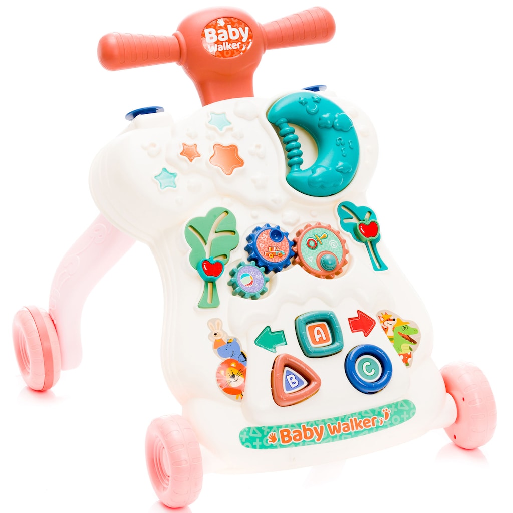 Fillikid Lauflernhilfe »Babywalker, altrosa«