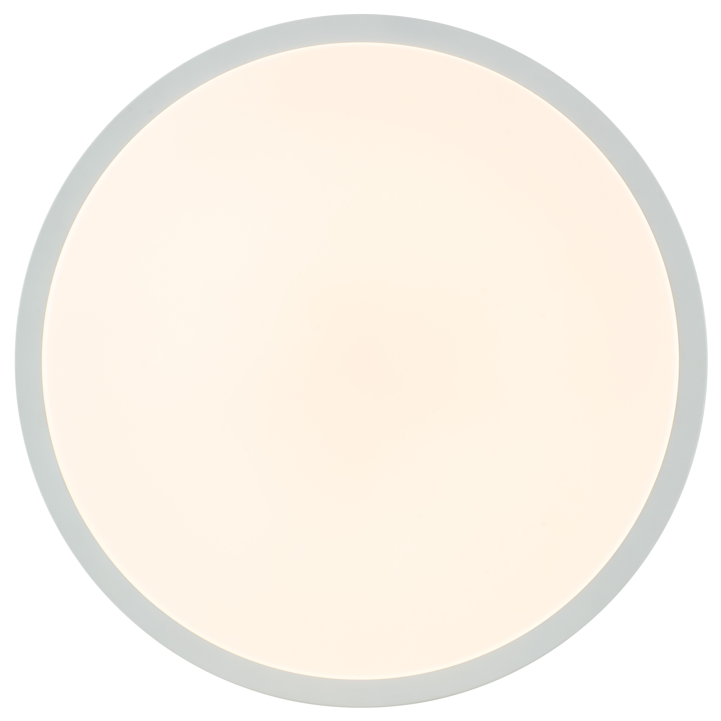 Brilliant LED Deckenleuchte »Livas« LED-Modul 1 Stk. Warmweiß Ø 33 cm, 2600 lm, 3000 K, mit Präsenzsensor, weiß