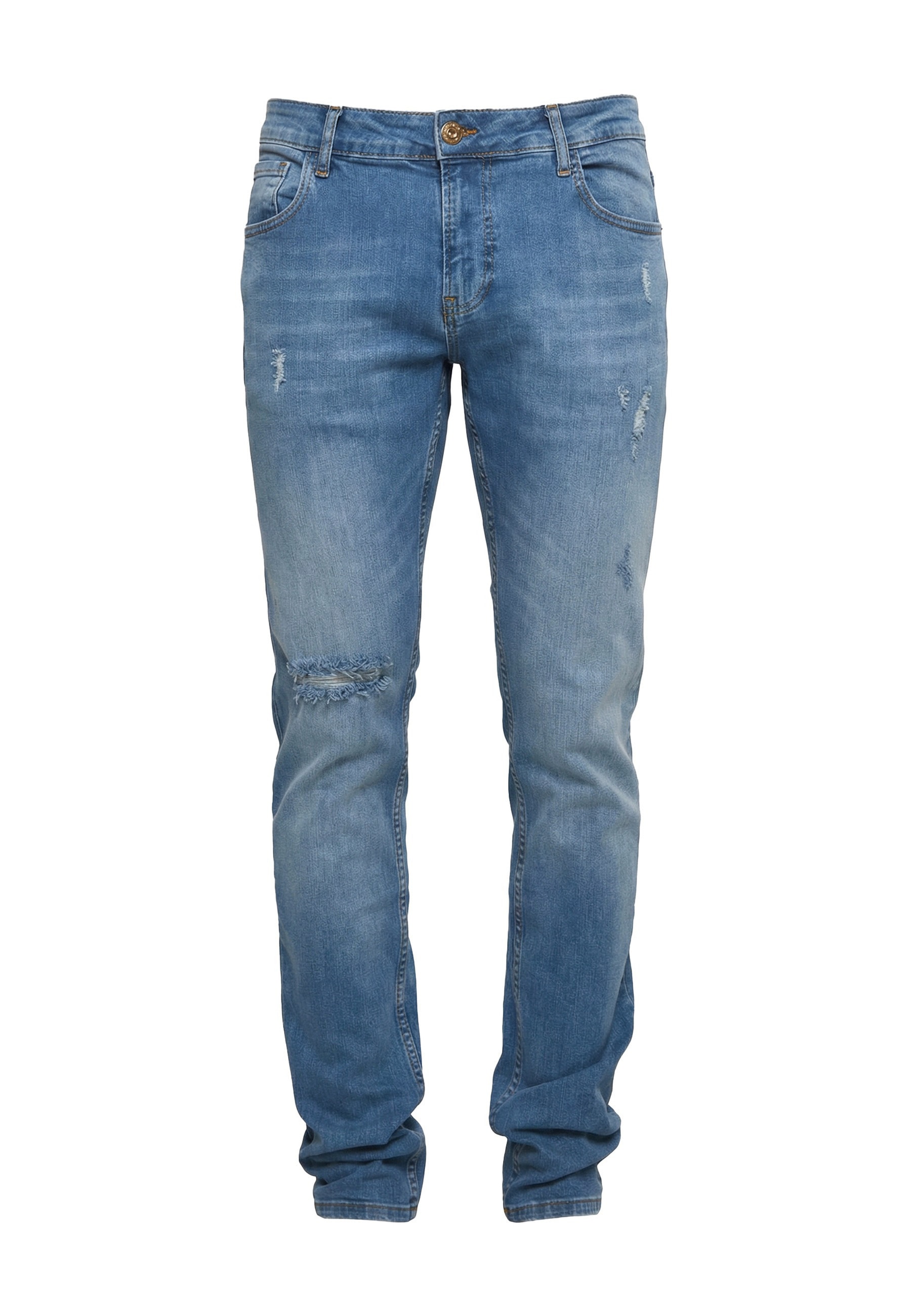 2Y Premium Bequeme Jeans "2Y Premium Herren 2Y Destroyed Slim Fit Jeans" günstig online kaufen