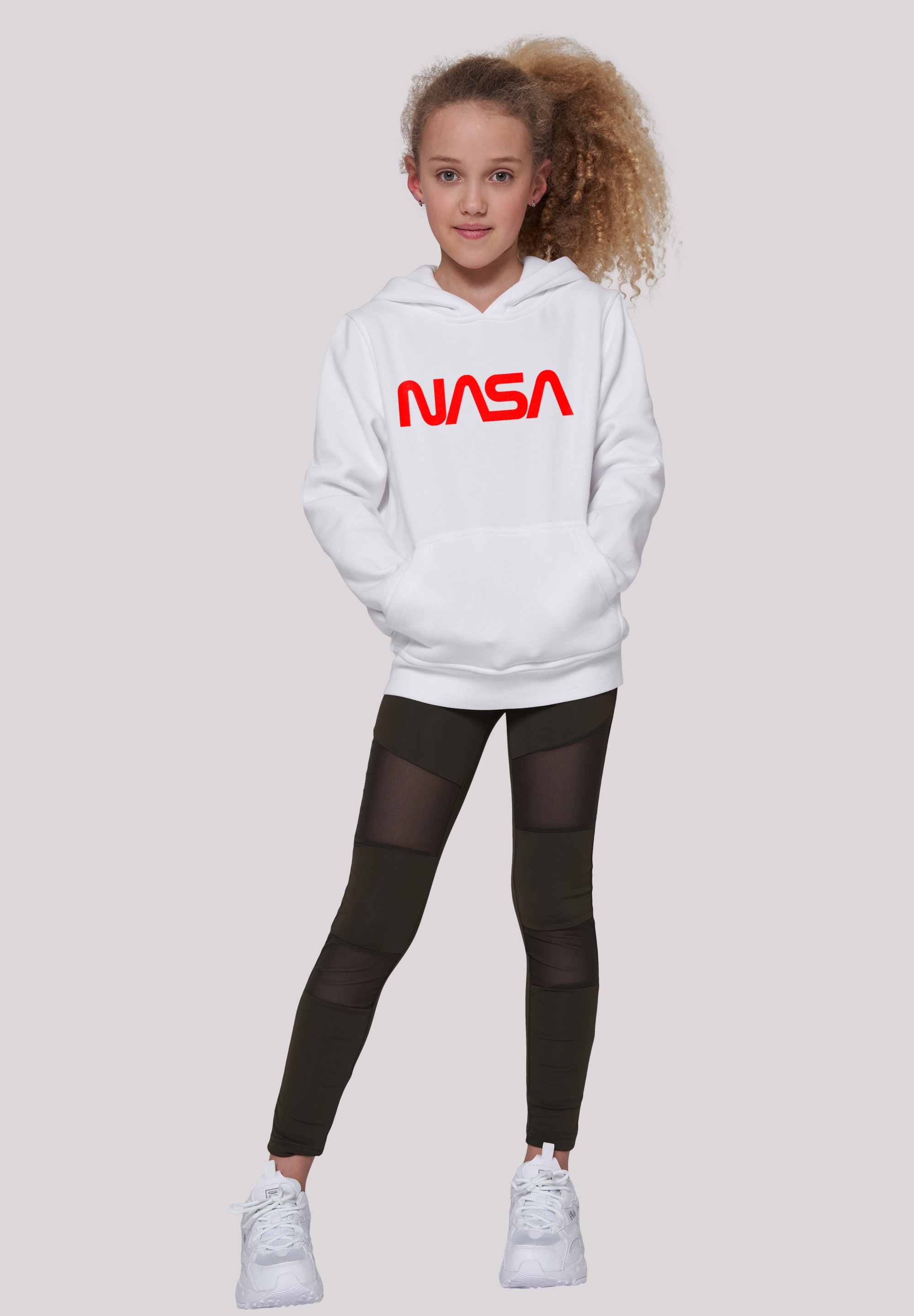 Merch, Unisex White«, F4NT4STIC Modern Kinder,Premium bestellen Sweatshirt »NASA | Jungen,Mädchen,Bedruckt Logo BAUR