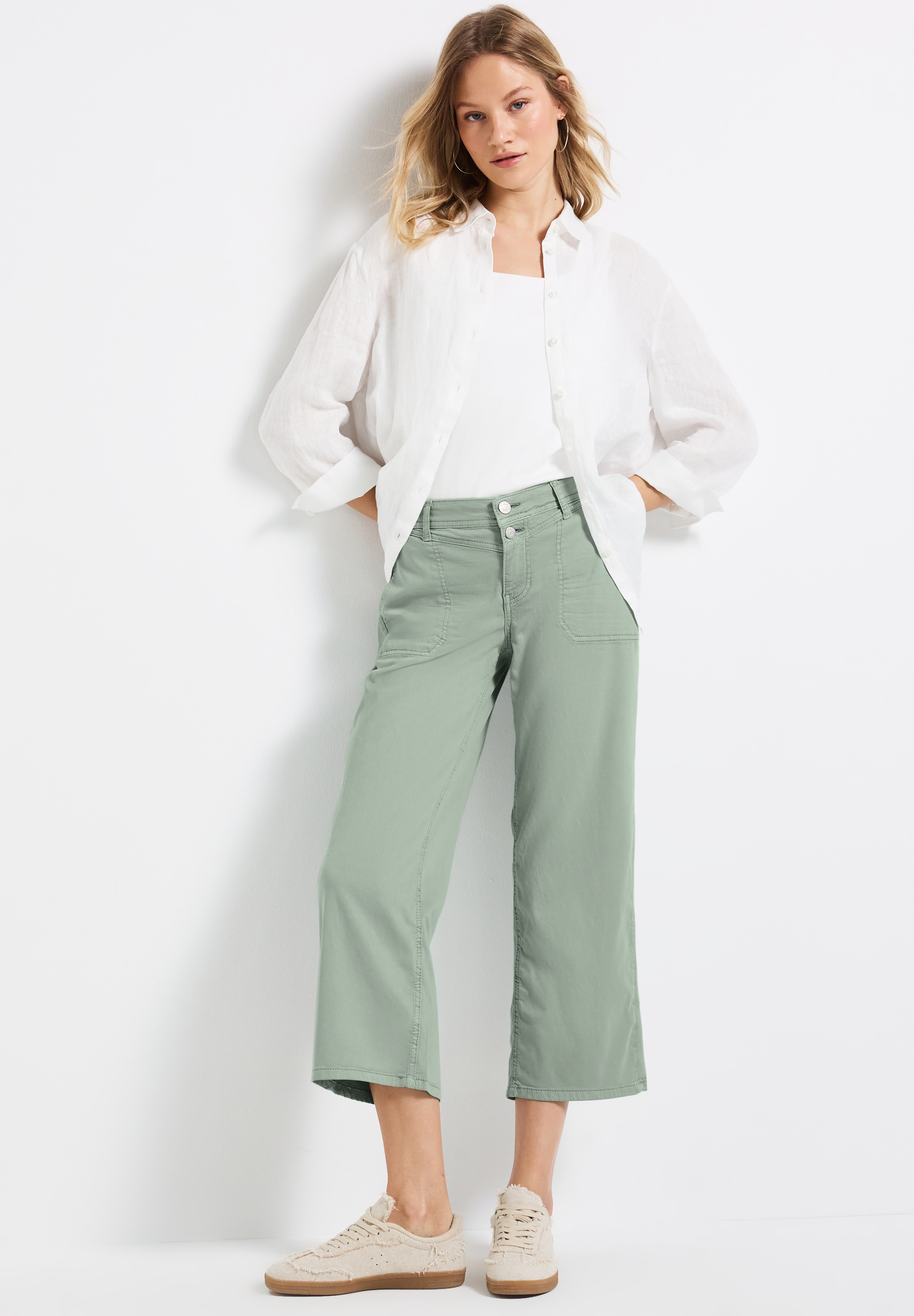 STREET ONE Weite Jeans, im Culotte-Stil