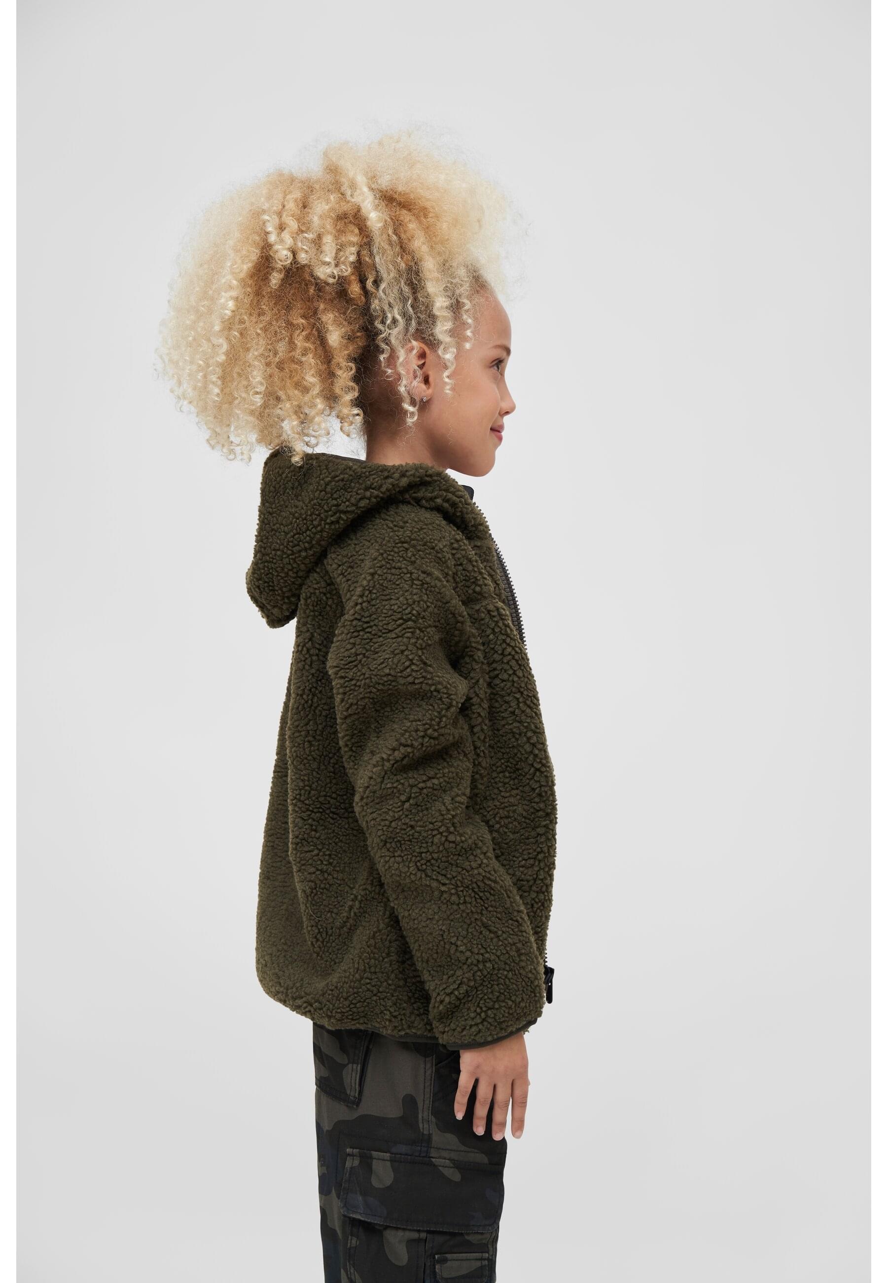 Brandit Allwetterjacke »Brandit Damen Kids Teddyfleecejacket Hood«, (1 St.), mit Kapuze