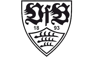 Wandtattoo »Fußball VfB Stuttgart Logo«, (1 St.), selbstklebend, entfernbar