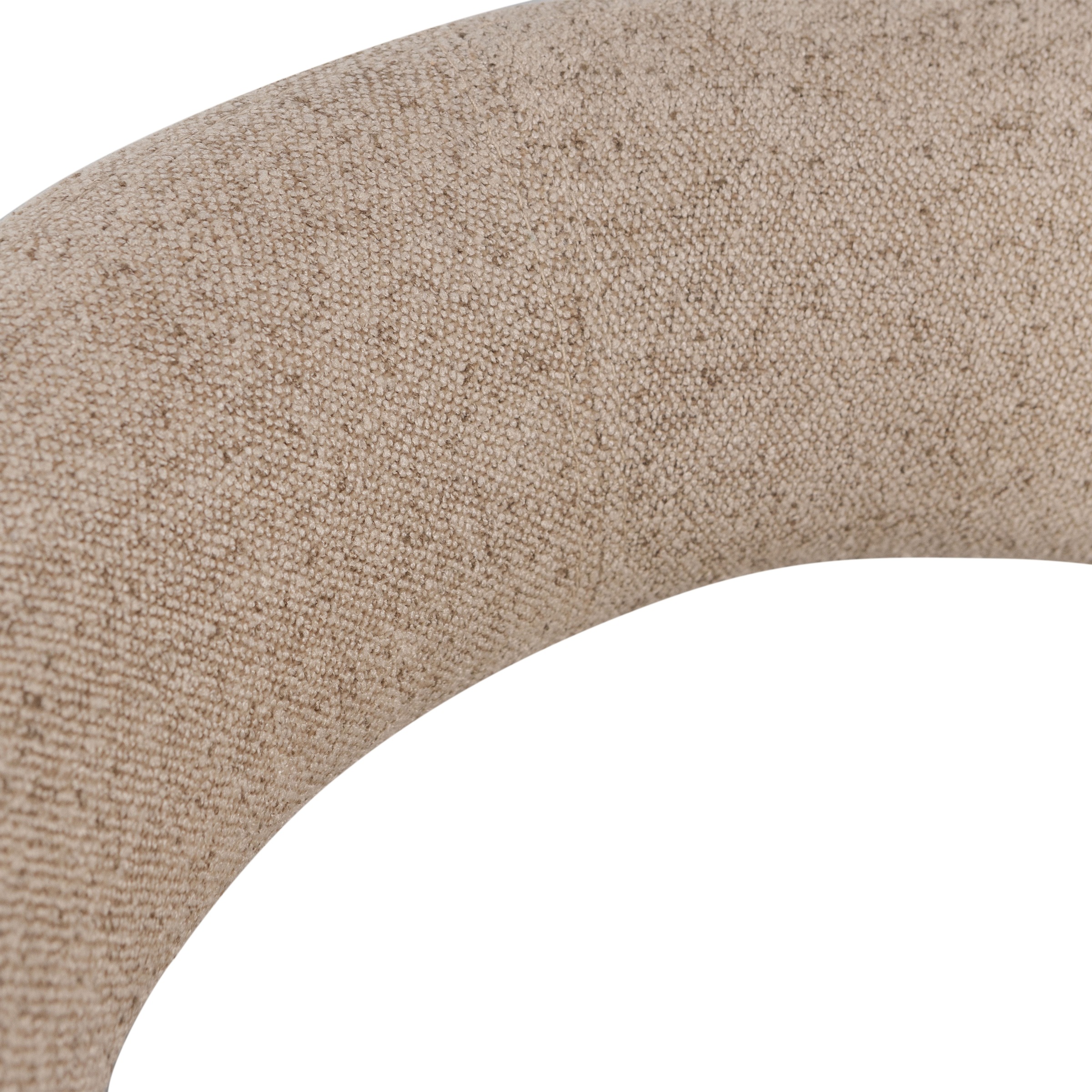 WOOOD Barhocker »Noble mit Fußstütze und vollständig gepolstertem B 48 x T 52 x H 95 cm« Gewebebezug, Belastbarkeit 150 kg, hohe Verschleißfestigkeit