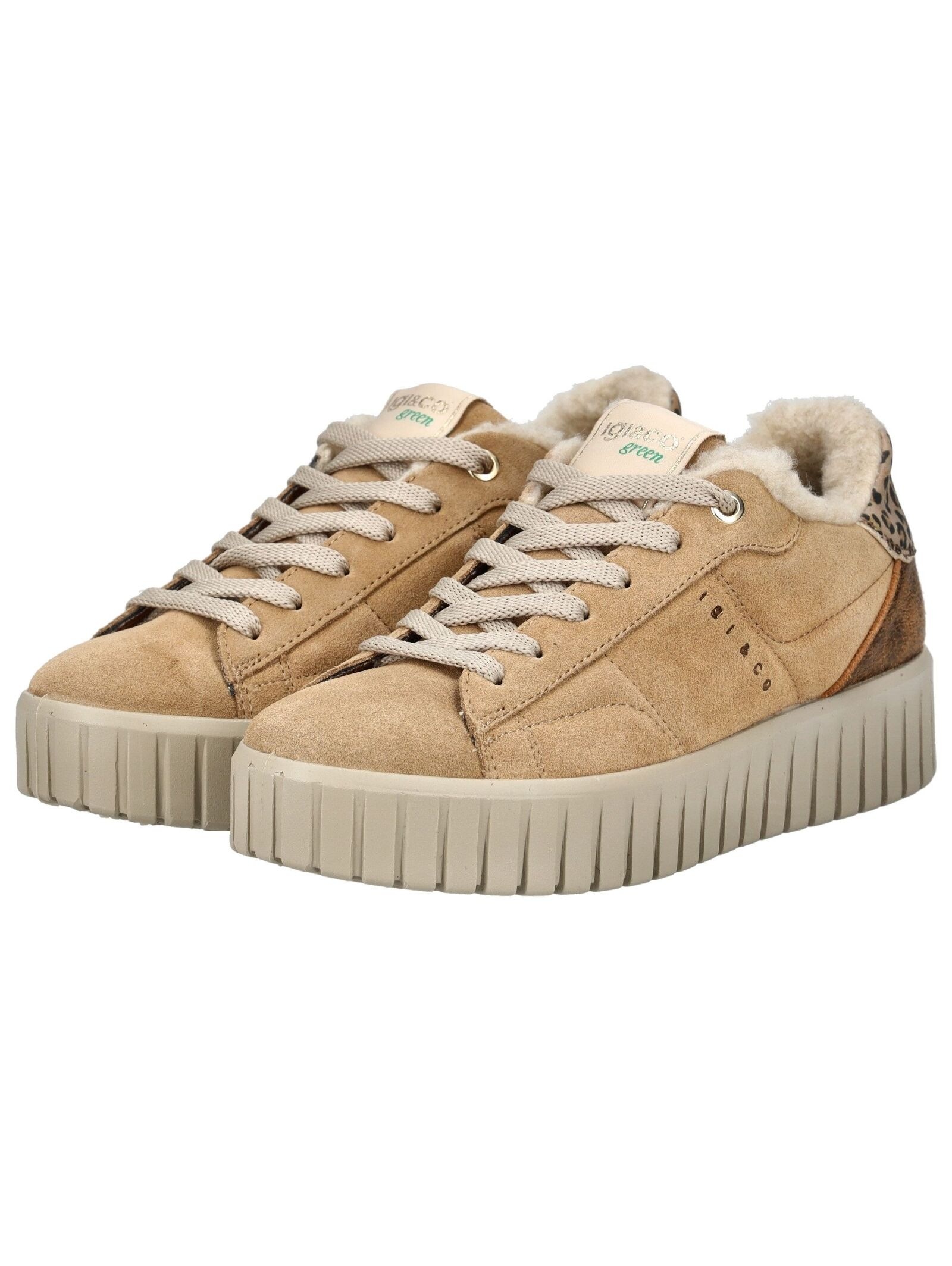 IGI & CO Plateausneaker »IGI & CO Sneaker Veloursleder/Textil«