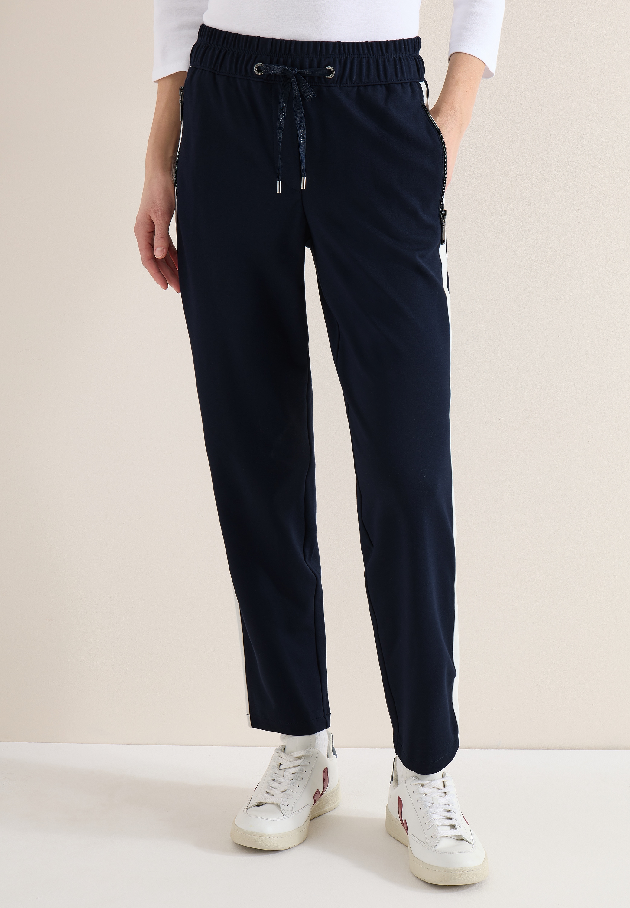 Cecil Stoffhose Elastikbund mit Tunnelzug günstig online kaufen