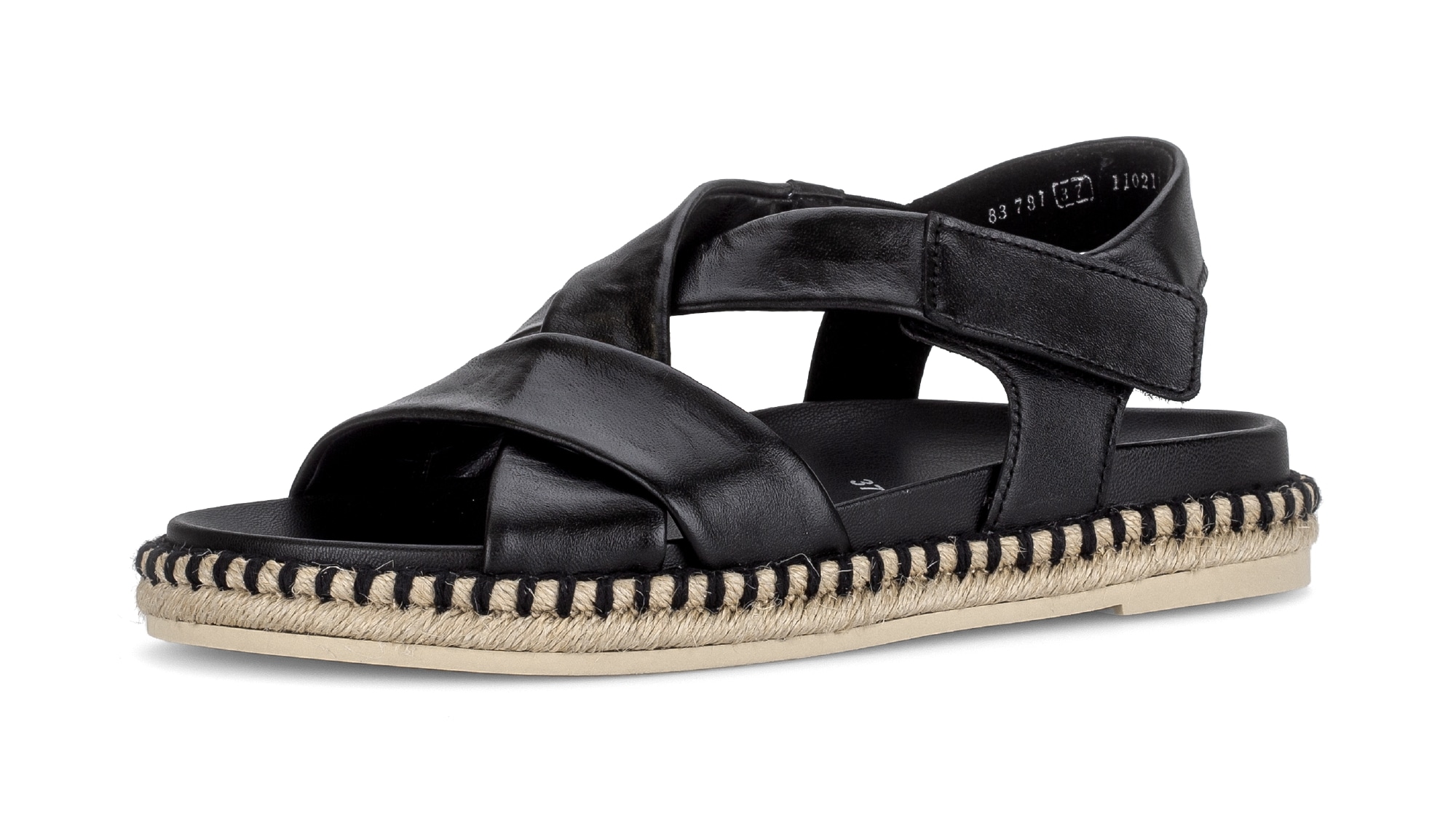 Gabor Riemchensandale Plateau, Sandalette mit weichen Riemchen