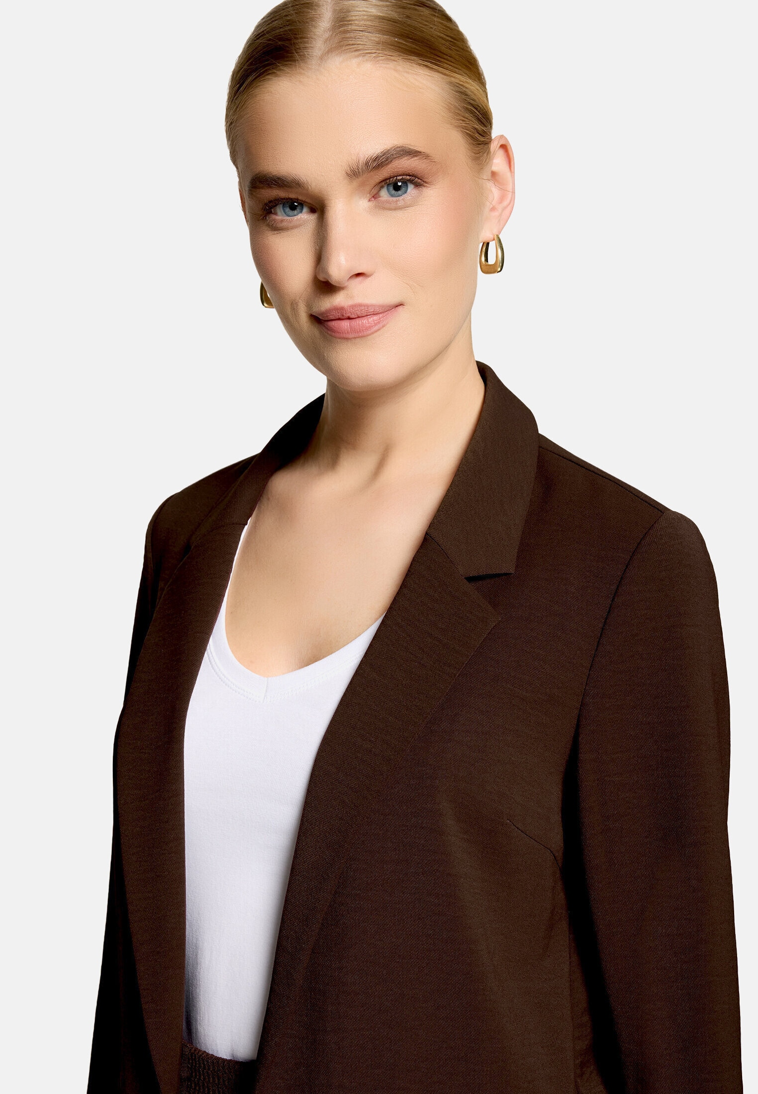 Zero Jackenblazer »Damen gerader Schnitt« Material