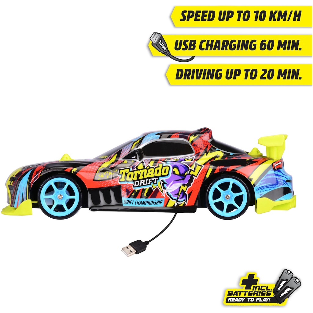 Dickie Toys RC-Auto »RC Tornado Drift, 2,4 GHz«