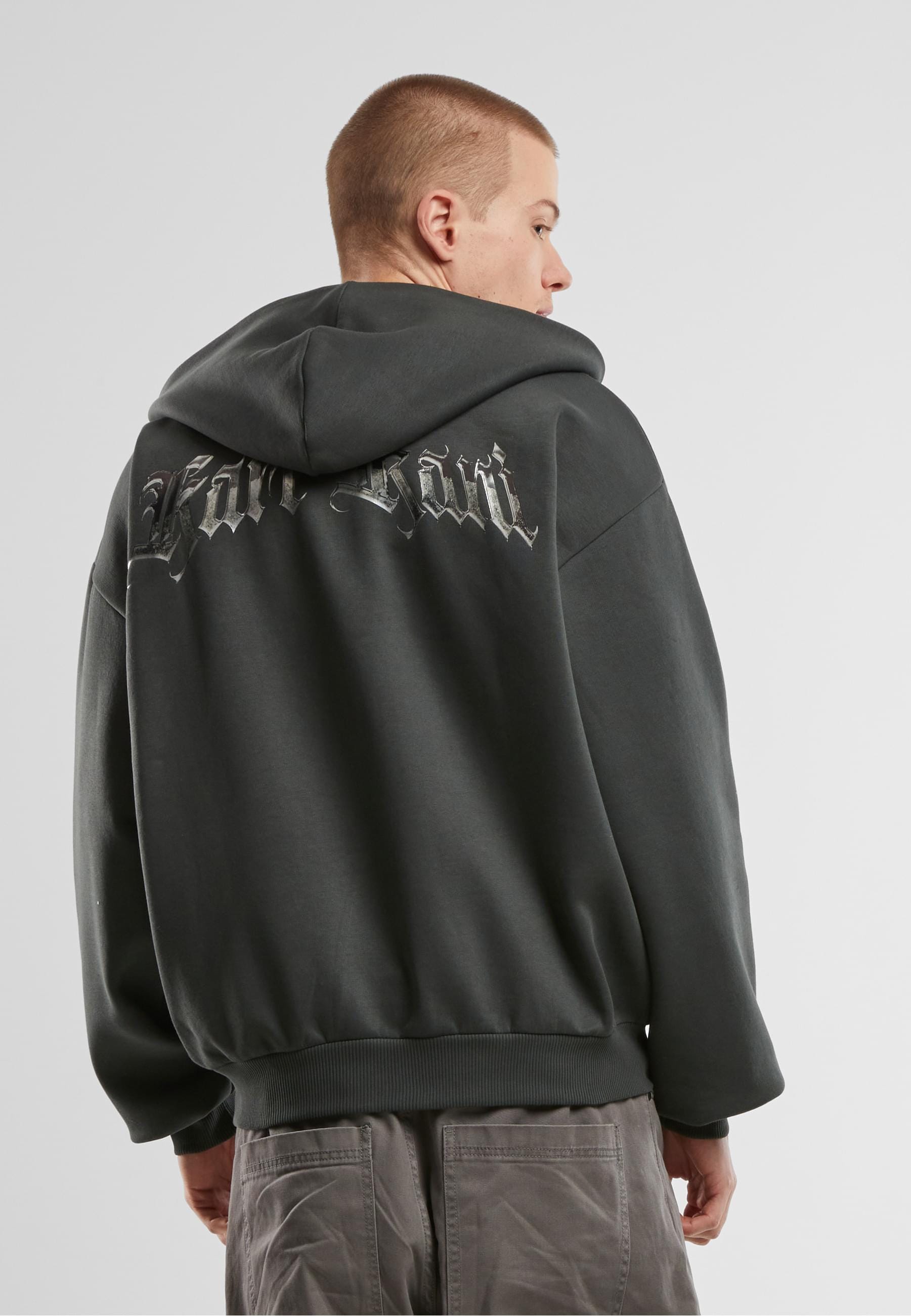 Karl Kani Sweatjacke »Karl Kani KK Old English Chrome Backprint Zip Hoodie«