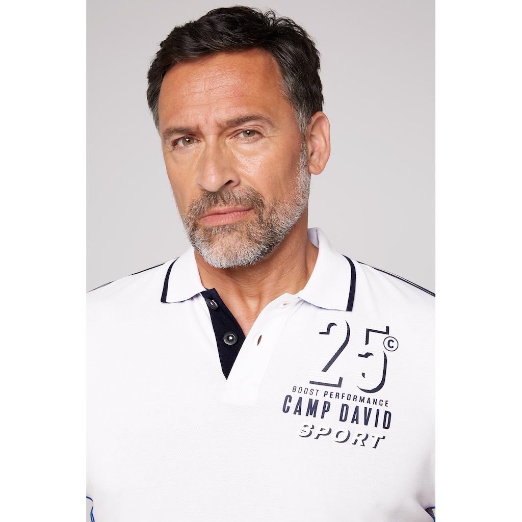 CAMP DAVID Poloshirt