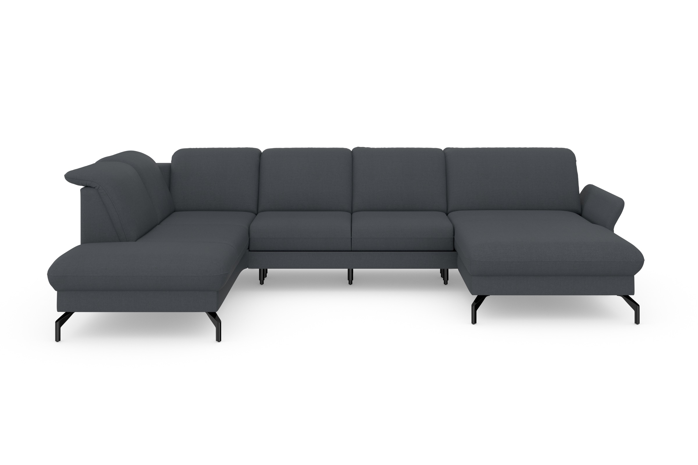 sit&more Wohnlandschaft "Fashion U-Form" wahlweise mit Kopfteilverstellung, günstig online kaufen