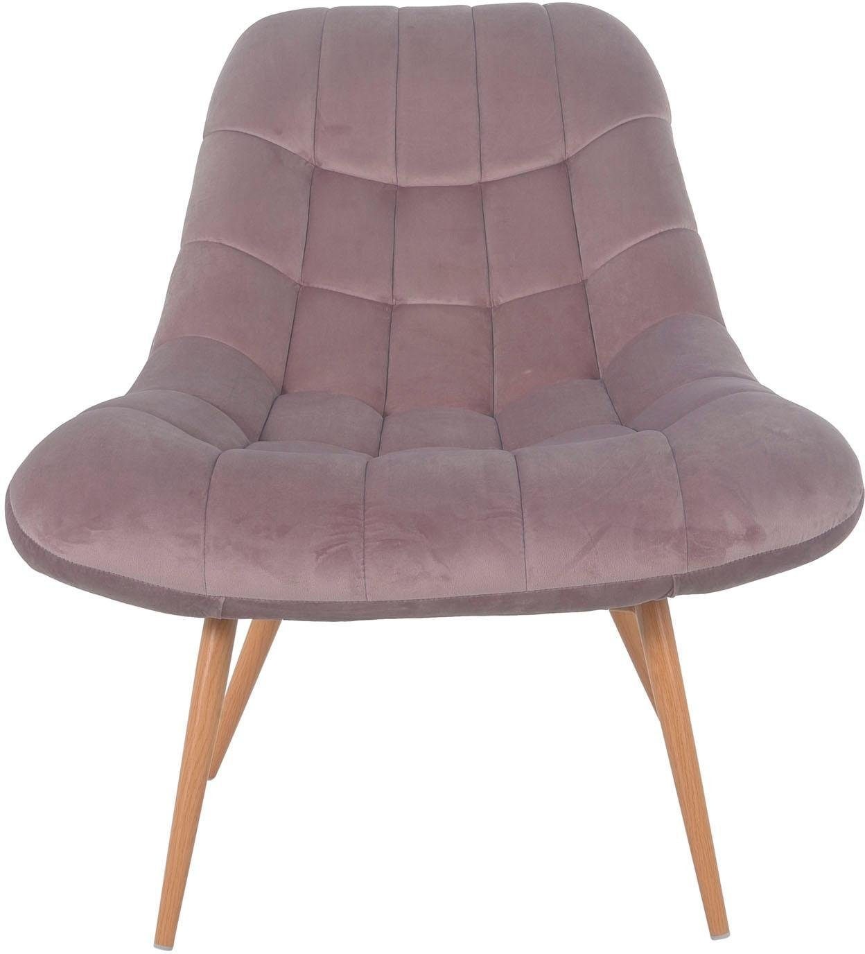 SalesFever Relaxsessel "Toulon - Komfortabler Loungesessel", mit XXL-Steppu günstig online kaufen