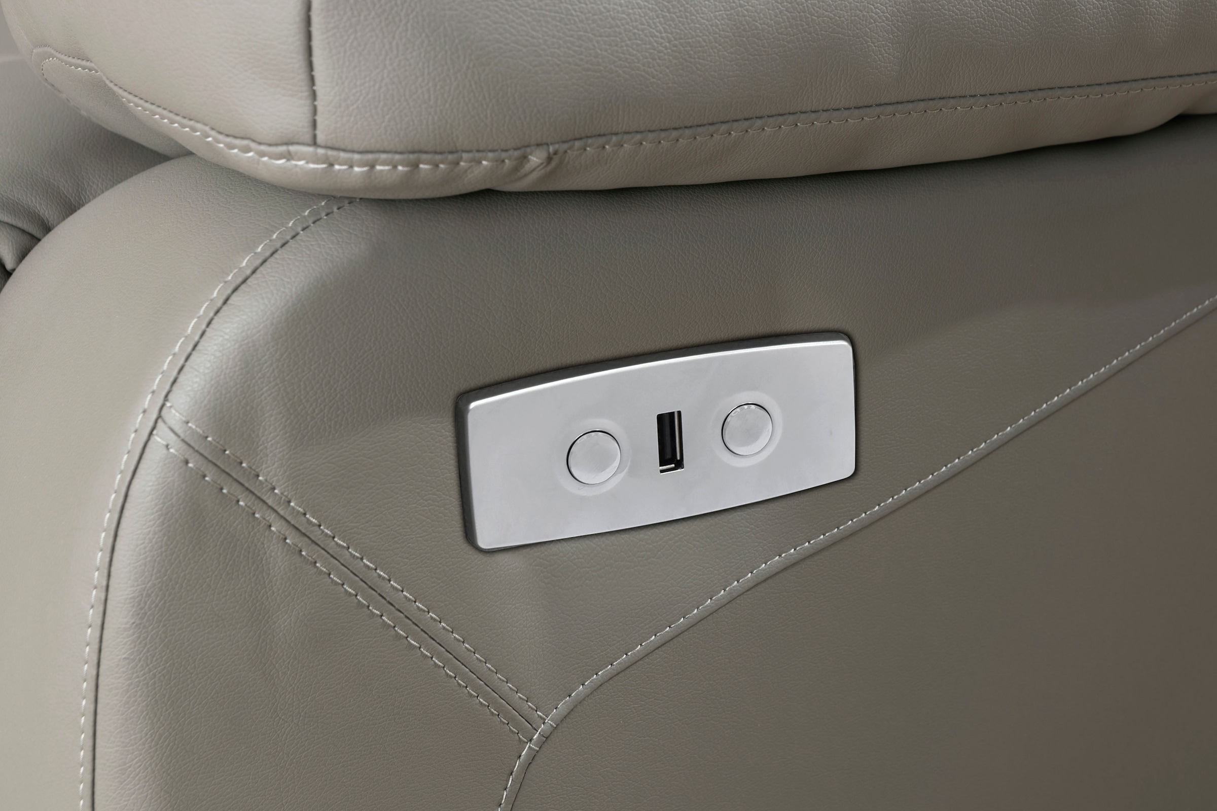 Home affaire 3-Sitzer »Lannilis«, mit manueller und elektrischer Relaxfunktion