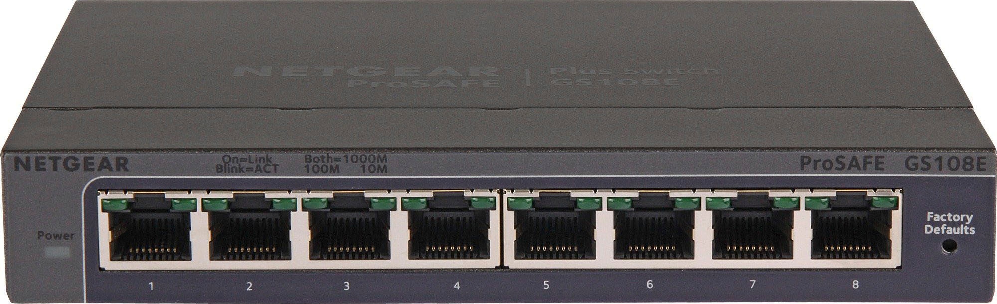 Netzwerk-Switch »GS108E«, (1 St.)