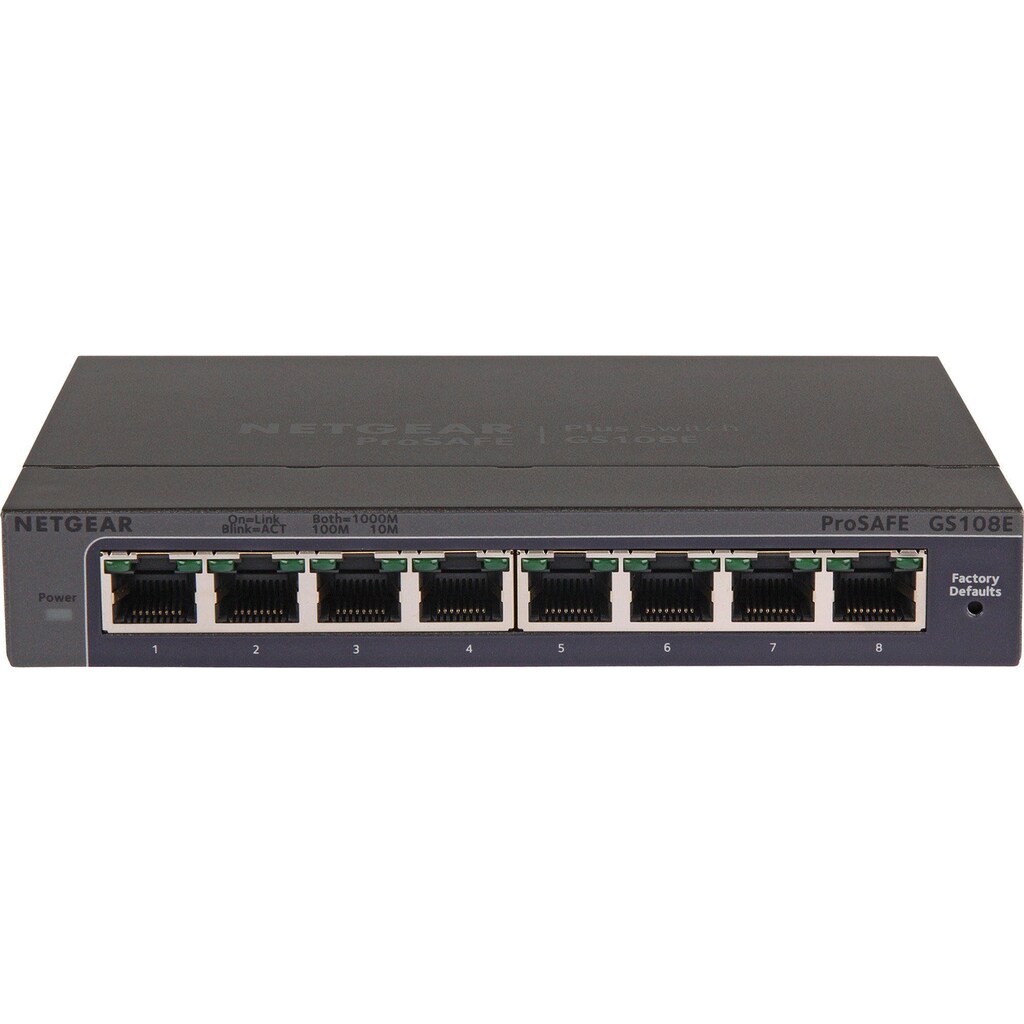 NETGEAR Netzwerk-Switch »GS108E«, (1 St.)