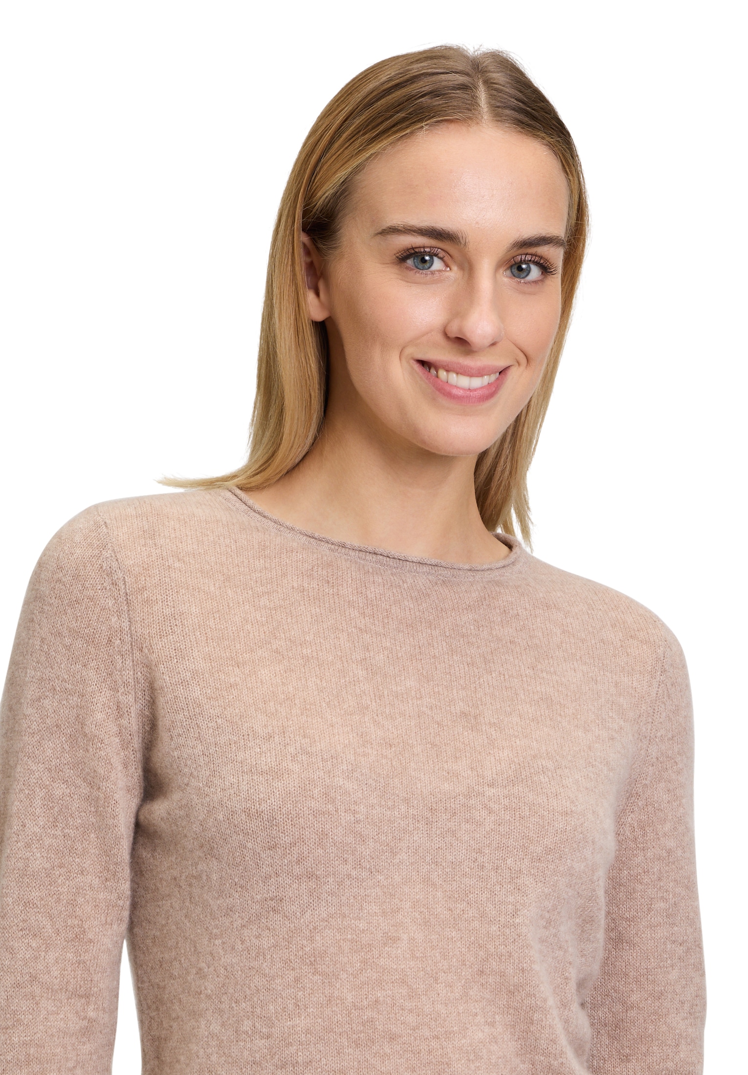 Betty Barclay Strickpullover »Betty Barclay Damen Kaschmir-Pullover mit Rundhalsausschnitt«, (1 tlg.), Strick