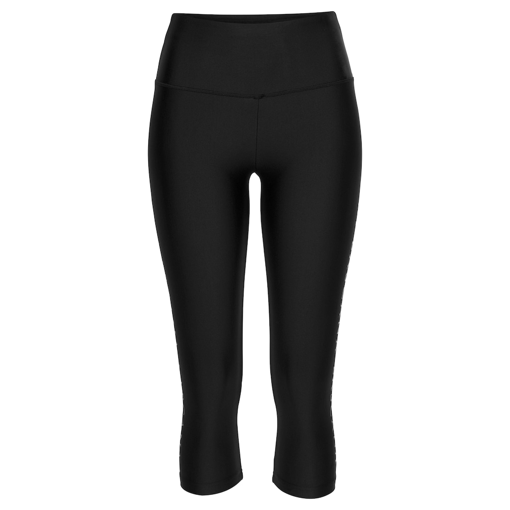 LASCANA ACTIVE Caprileggings, mit glänzendem Logoschriftzug