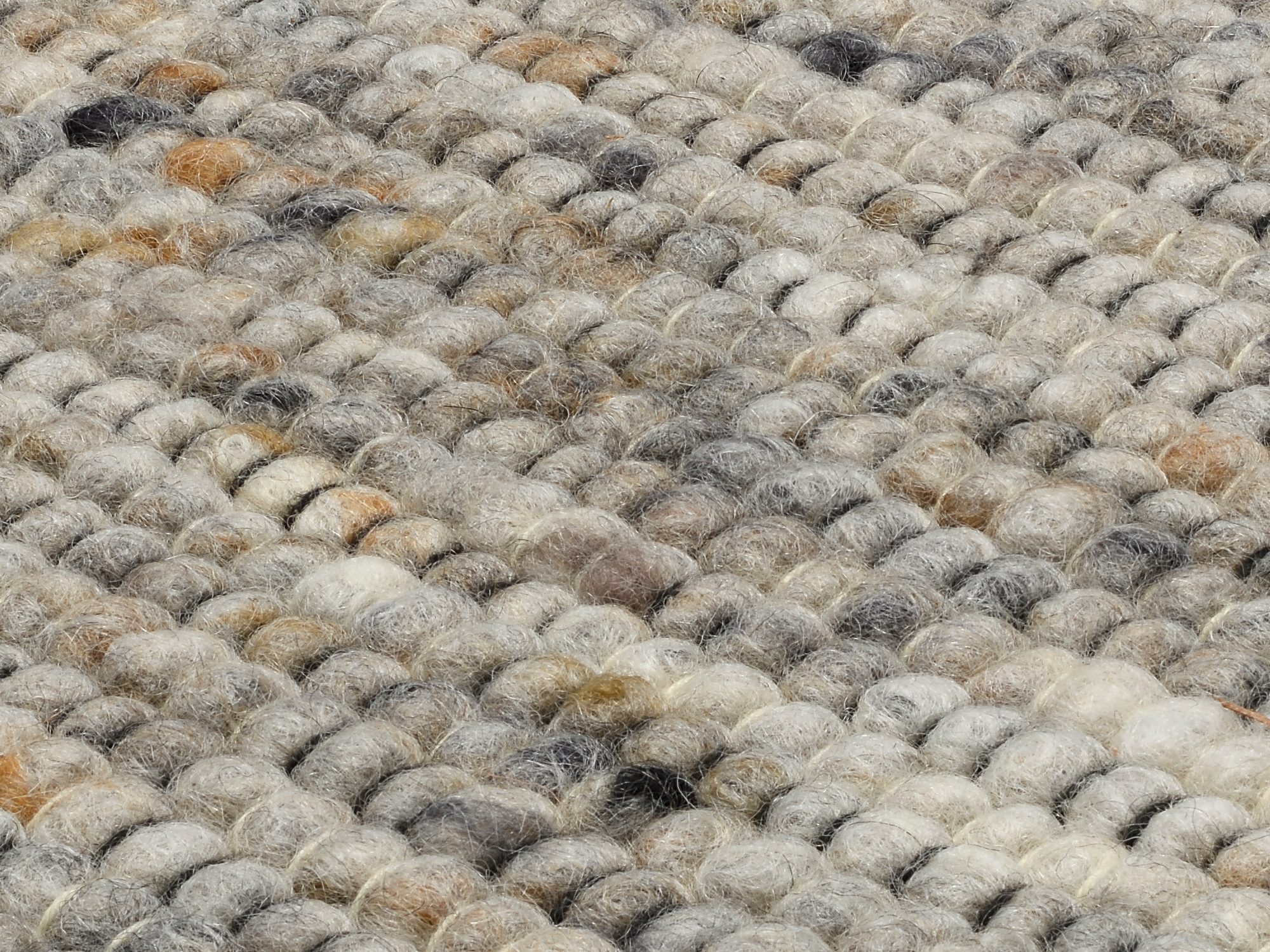 OCI DIE TEPPICHMARKE Wollteppich »ATRIUM HANDWEB  ,  auch als Läufer und in Rund erhältlich« rechteckig 12 mm Höhe 70% Wolle, handgewebt, Naturfasern, Wendeteppich, Wohnzimmer