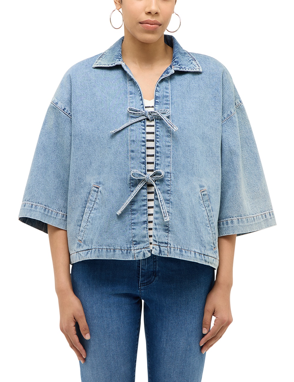 MUSTANG Outdoorjacke "Damen Style Zoe Kimono Jacket" Image