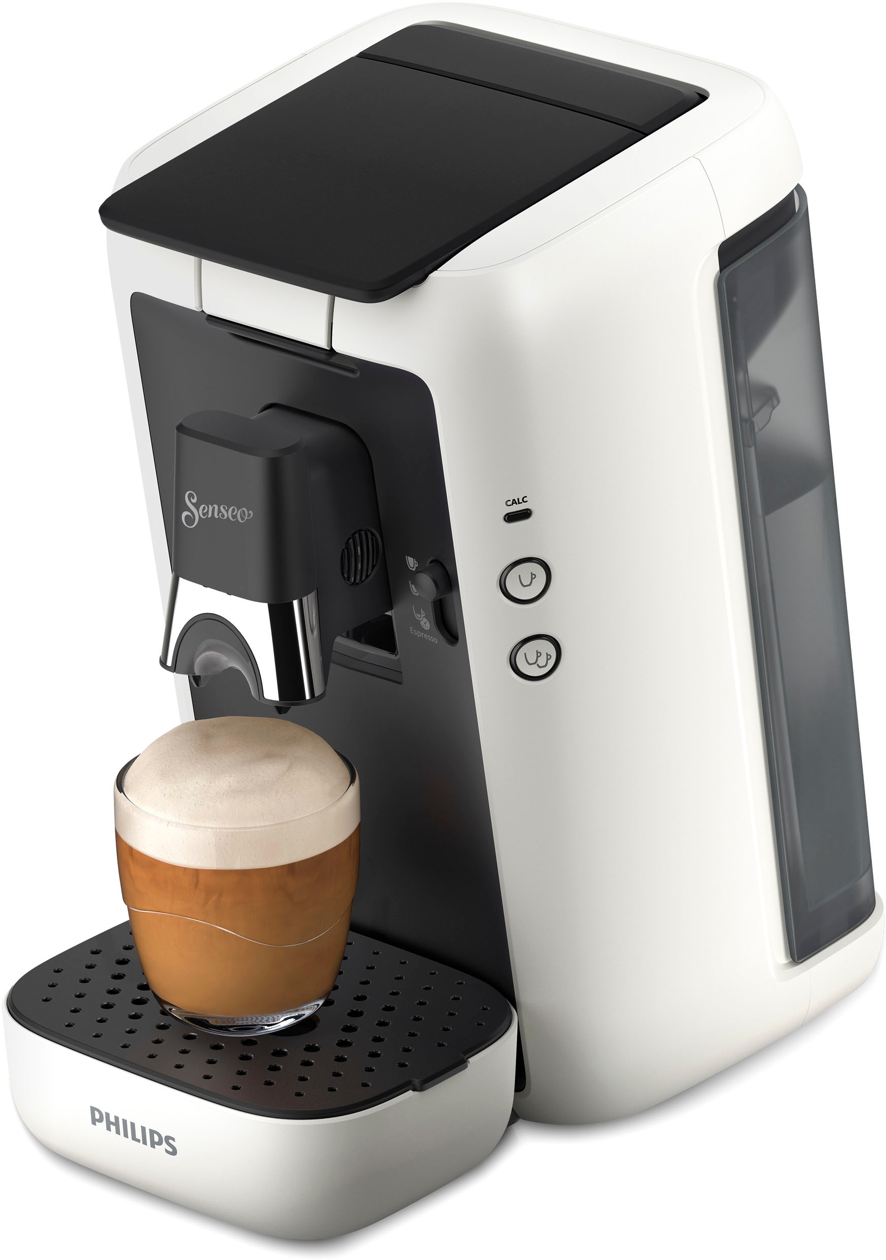Philips Senseo Kaffeepadmaschine 80% aus CSA260/10, Plastik, im | BAUR +3 € Memo-Funktion, UVP von recyceltem inkl. 14,- Kaffeespezialitäten«, Wert Gratis-Zugaben »Maestro