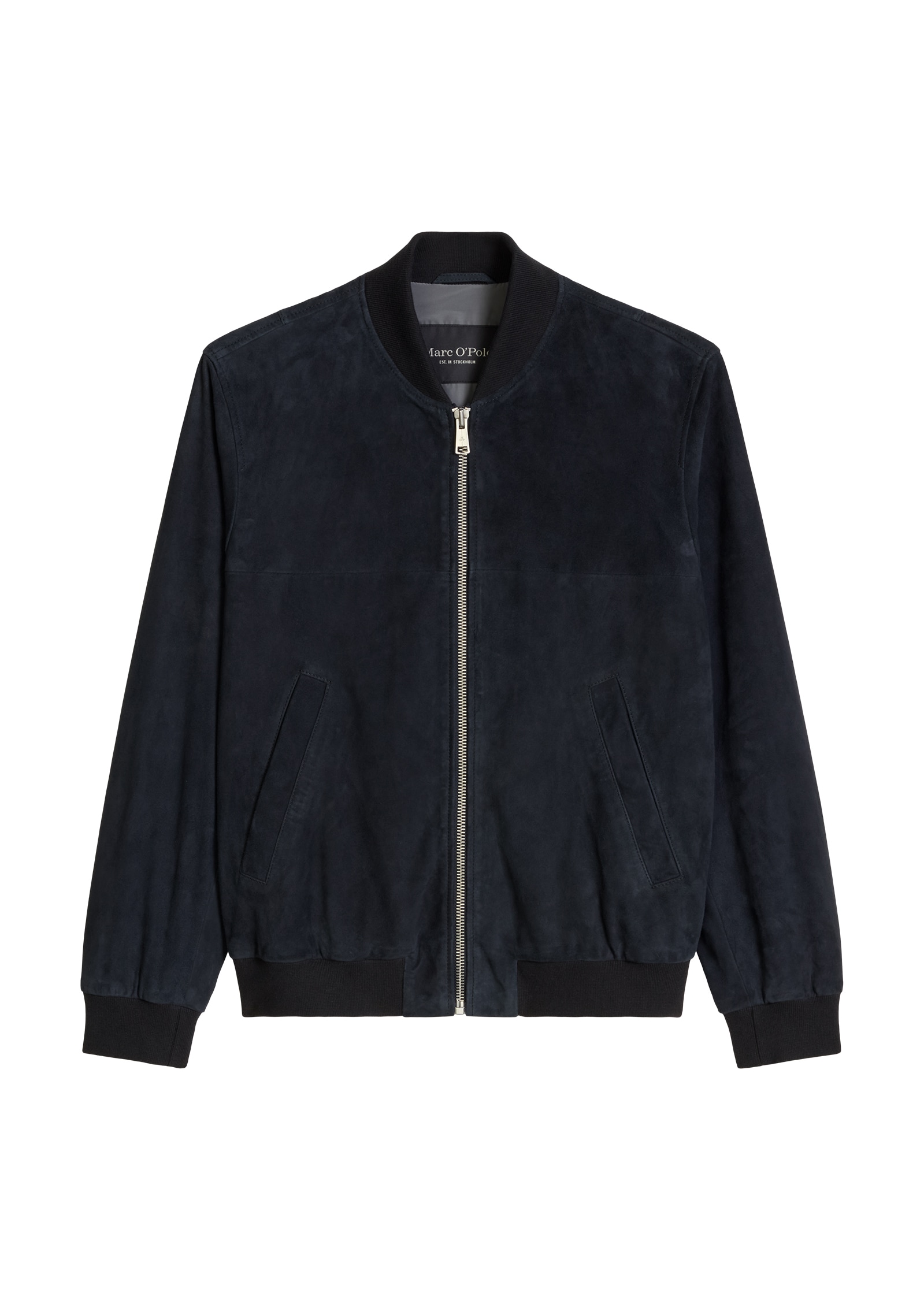 Marc O'Polo Lederjacke regular aus geschmeidigem Ziegenleder