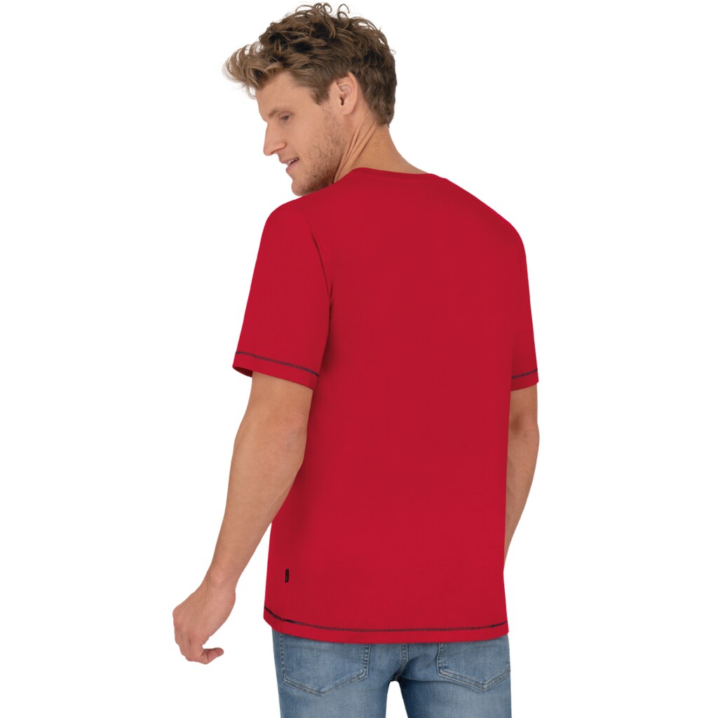 Trigema T-Shirt »TRIGEMA T-Shirt mit maritimem Druckmotiv«