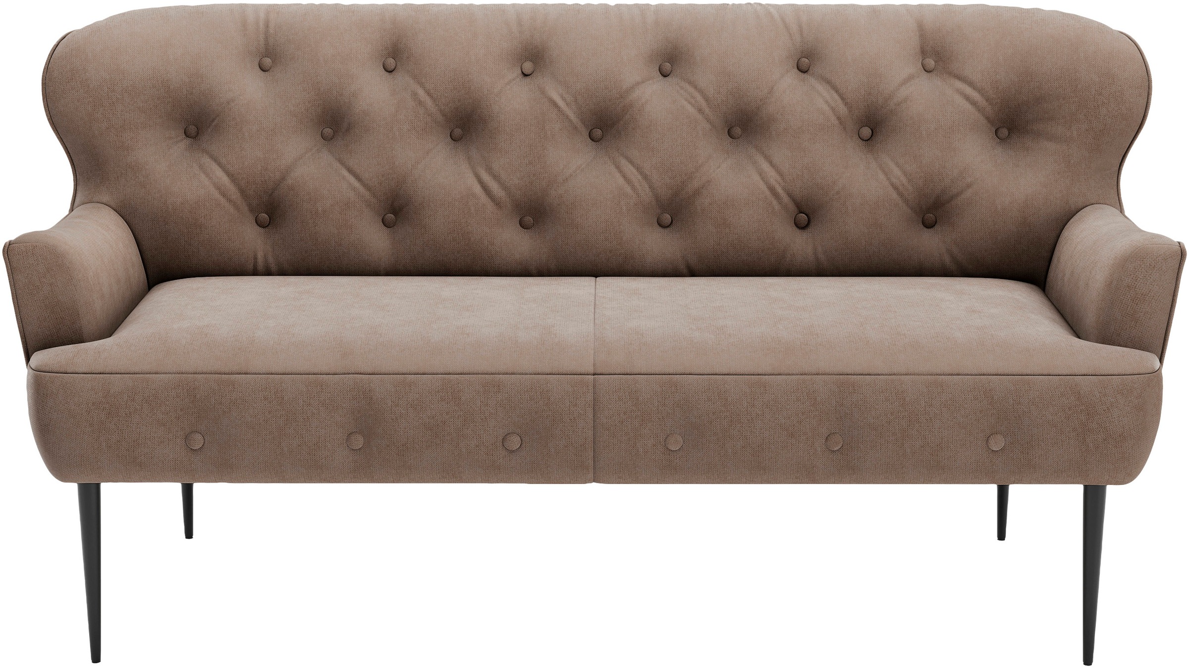 Home affaire 2,5-Sitzer "Amber" mit Knopfheftung,in verschieden Stoffarten günstig online kaufen