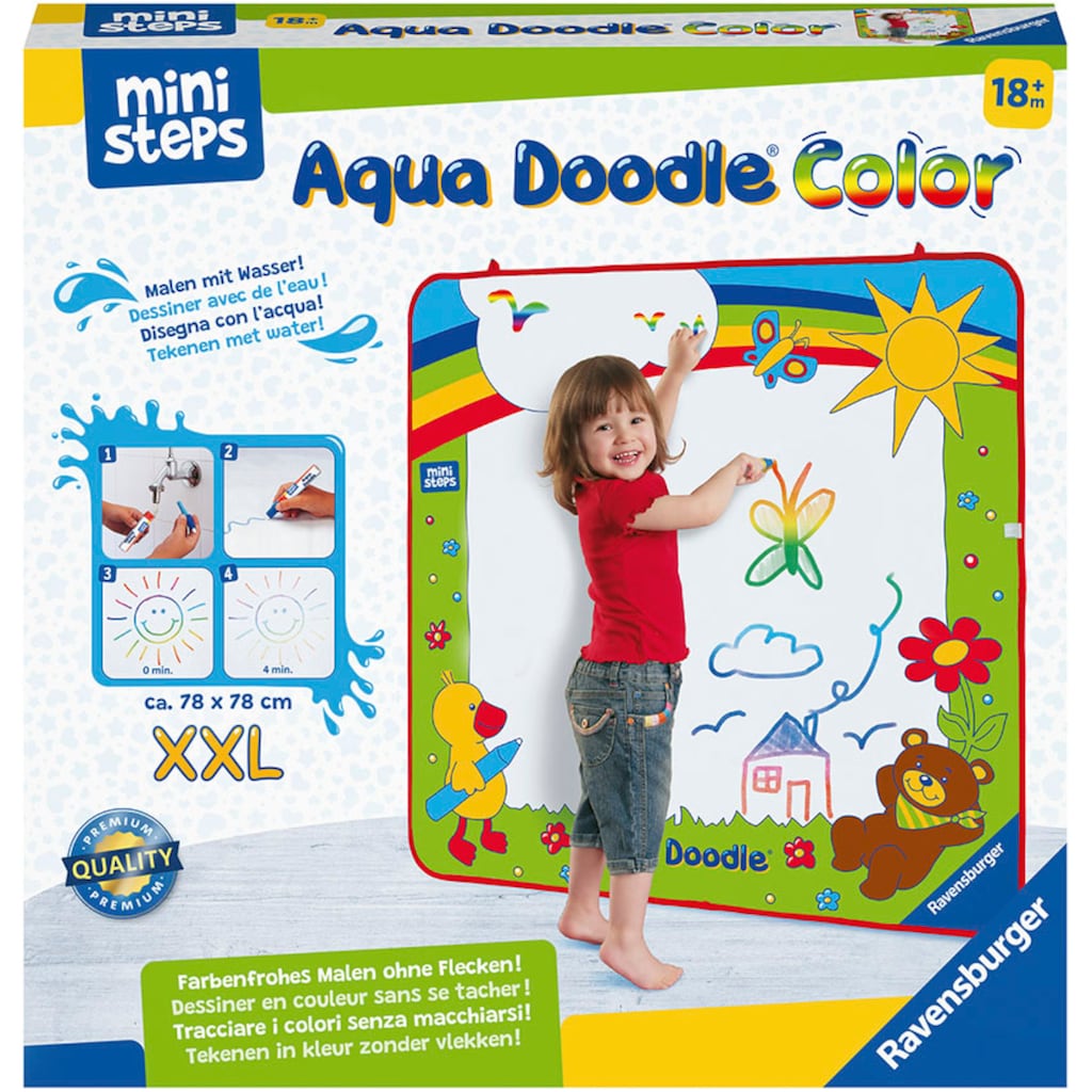 Ravensburger Kreativset »ministeps® Aqua Doodle® XXL Color«