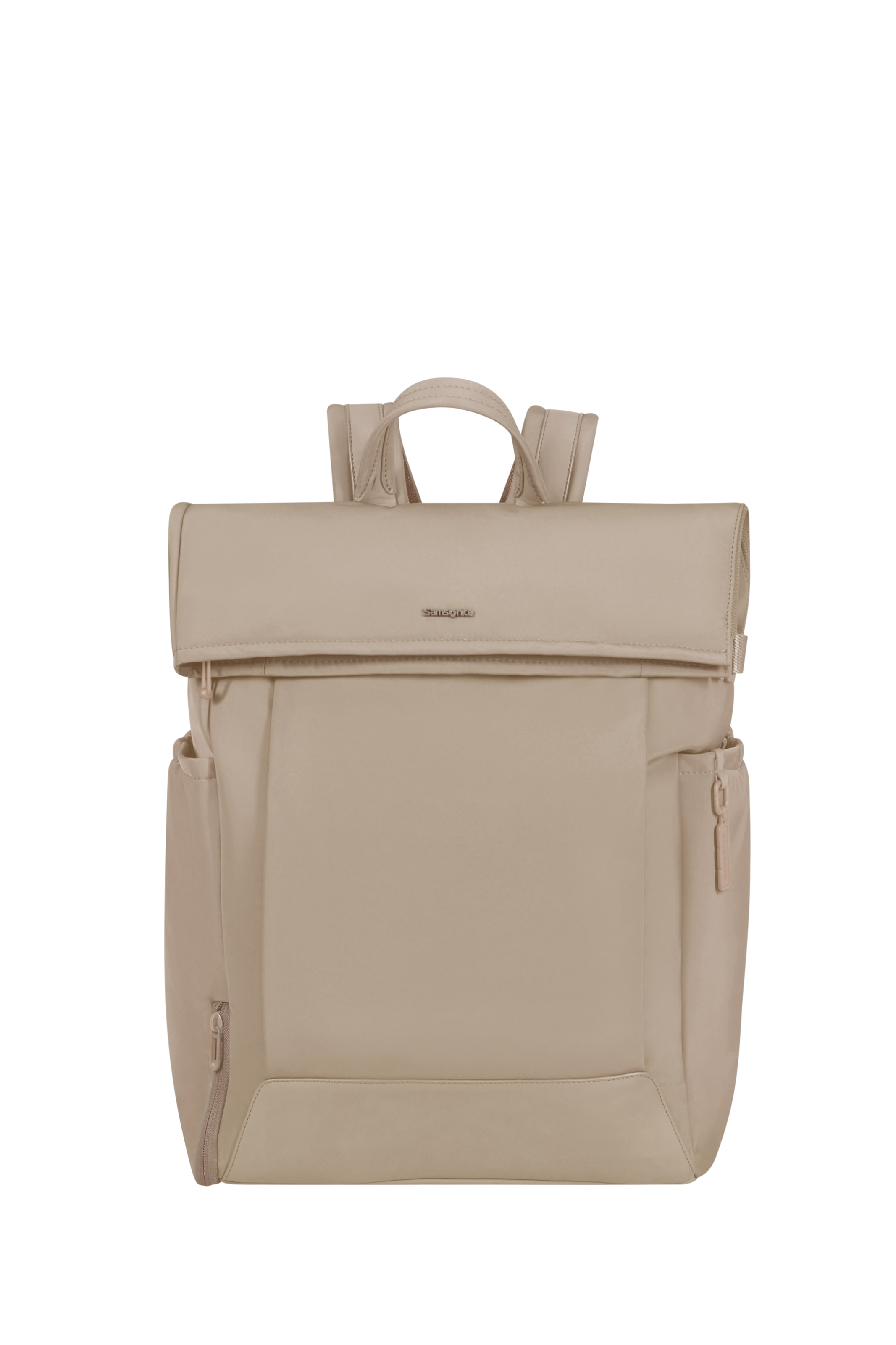 Samsonite Notebookrucksack »ESSENTIS Jana Ina Zarrella 25/31 L 15.6" RFID« RFID Softes, mattes Nylon, federleicht mit herausnehmbarer Trennwand