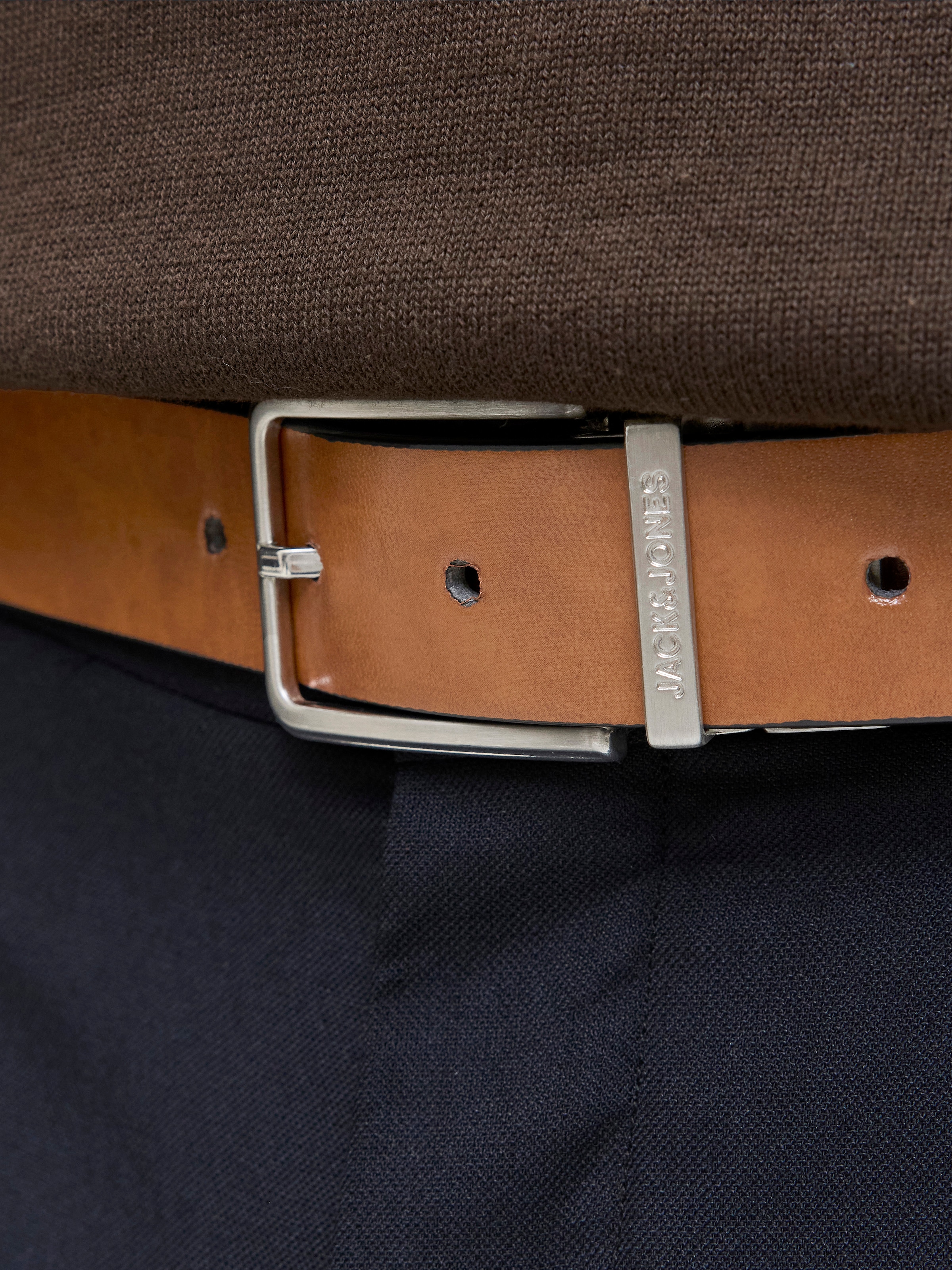 Jack & Jones Ledergürtel »JACGARDA REVERSIBLE BELT NOOS«