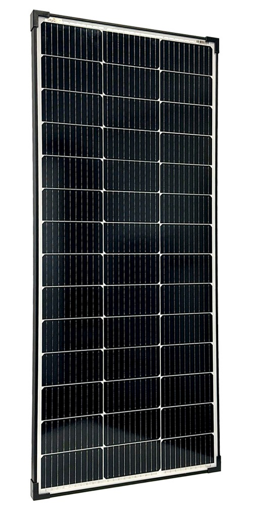 offgridtec Solarmodul »MONO-150 V2 Solarpanel 23V Black Frame«, 2 Bypass Dioden