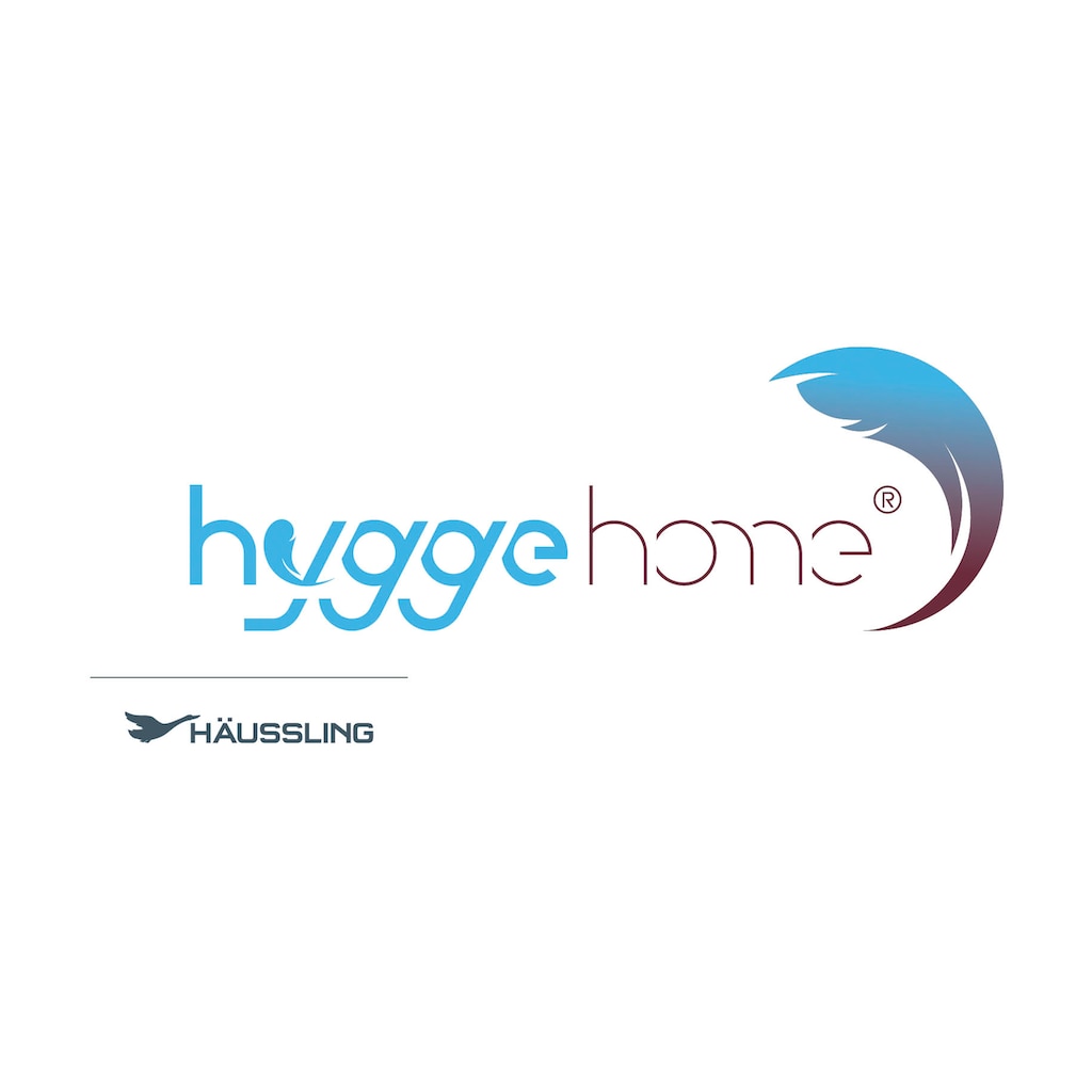 Haeussling Daunenbettdecke »Hygge Home, für Sommer und Winter, Ganzjahresdecke«, Füllung weiße, neue 90% Daunen und 10% Federn, Kl. 1, Bezug 100% Baumwolle, (1 St.), Bettdecke 135x200 cm, 155x220 cm & weitere Größen, "SEHR GUT" Ähnliche Produkte 8