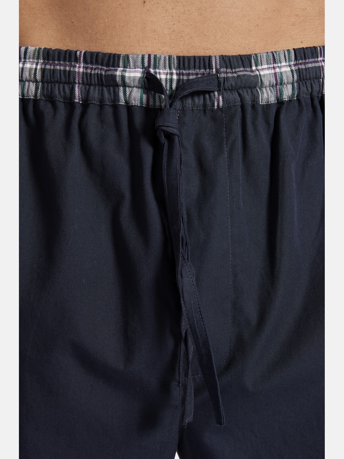Jan Vanderstorm Pyjama »2er Pack Schlafhose RAWALD«, (2 tlg.), in kariert & unifarben