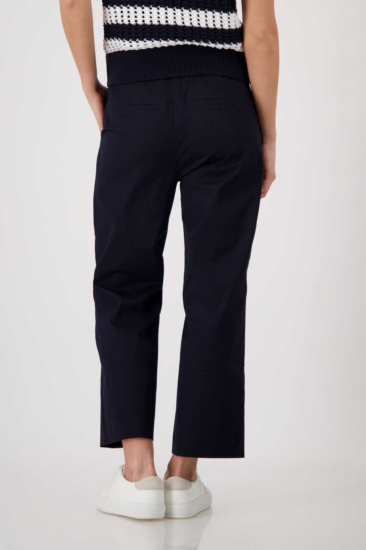 Monari Culotte »Hose Sarah s Basic Cotton«  Regular fit mit elastischem Bund