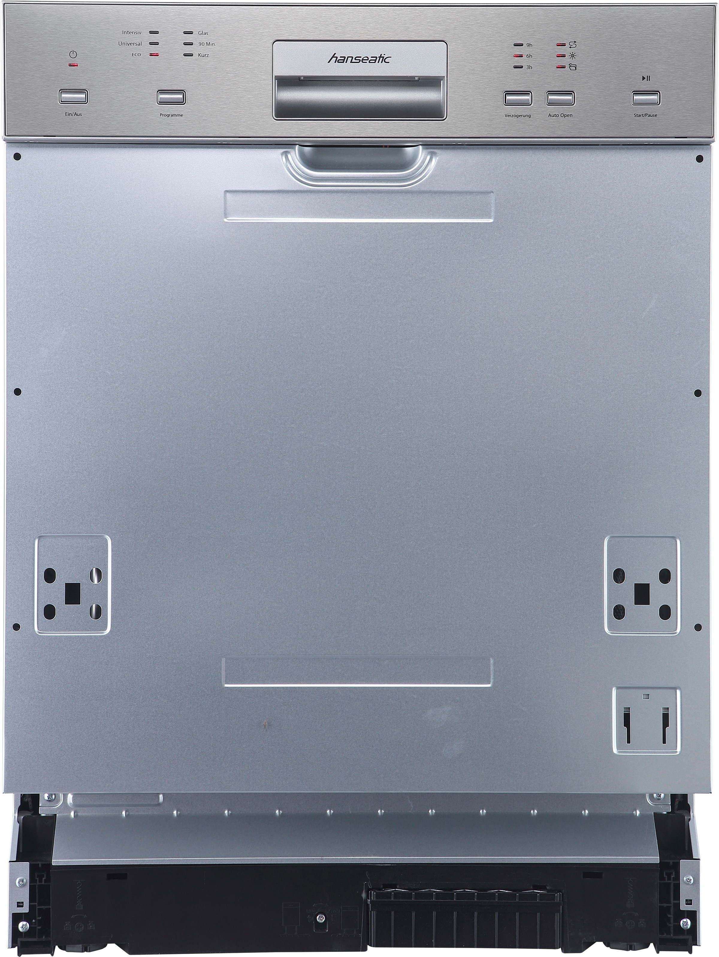 Thumbnail - Hanseatic teilintegrierbarer Geschirrspüler "HGTI6082D137709HS" 14 Maßgedecke teilintegrierbar, mit Edelstahl-Innenboden...