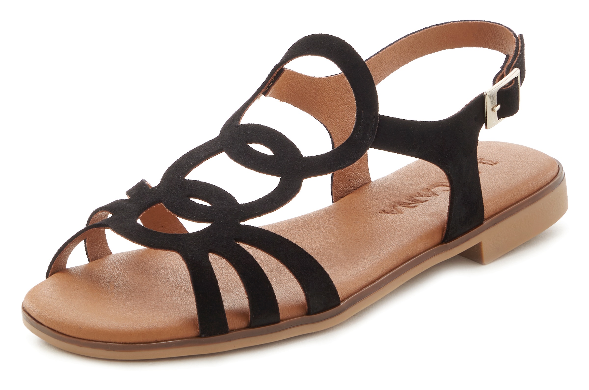 LASCANA Sandale "Sommerschuh", aus hochwertigem Leder, Sandalette, Sommersc günstig online kaufen