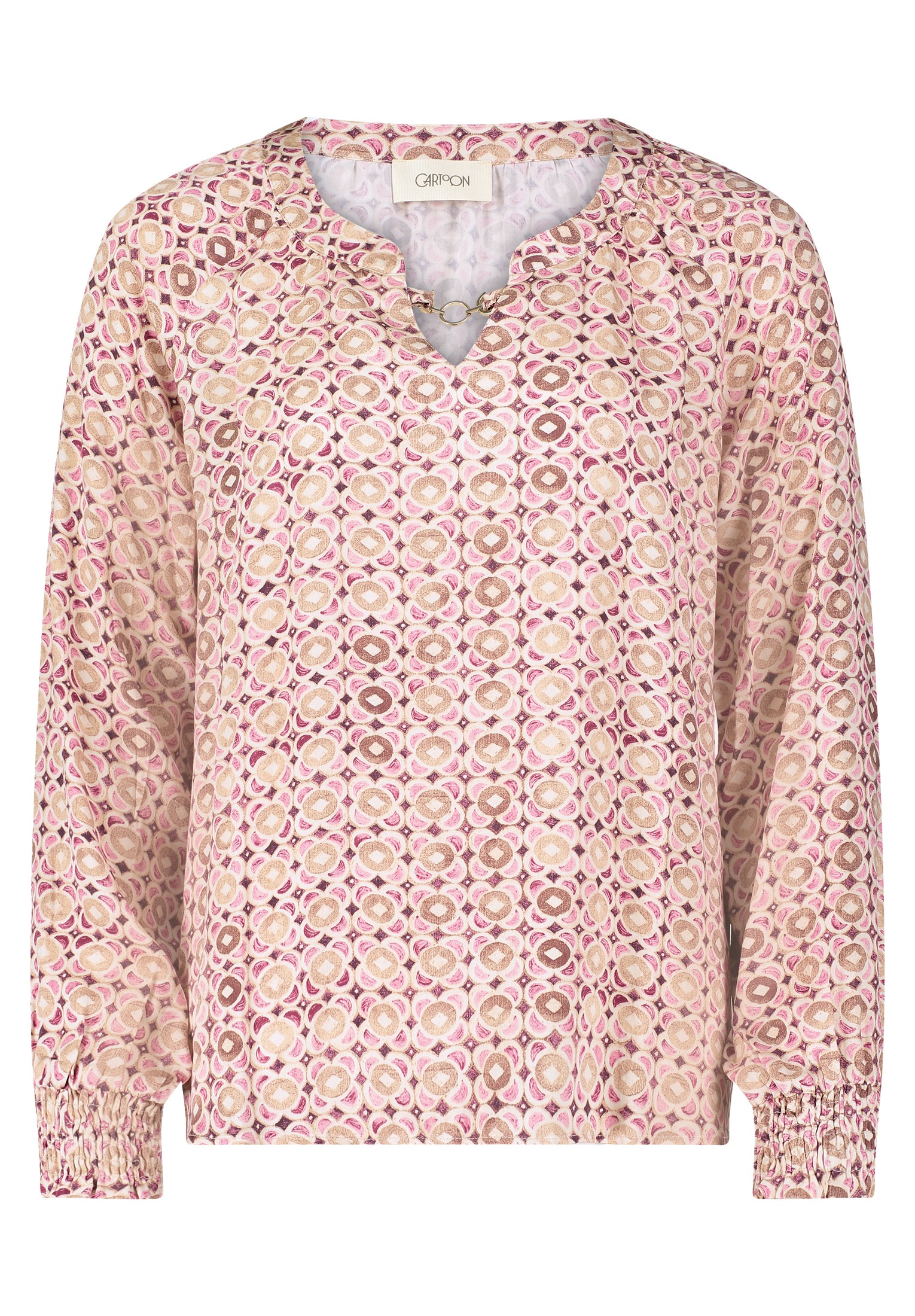 Cartoon Schlupfbluse »Cartoon Casual-Bluse mit Muster«