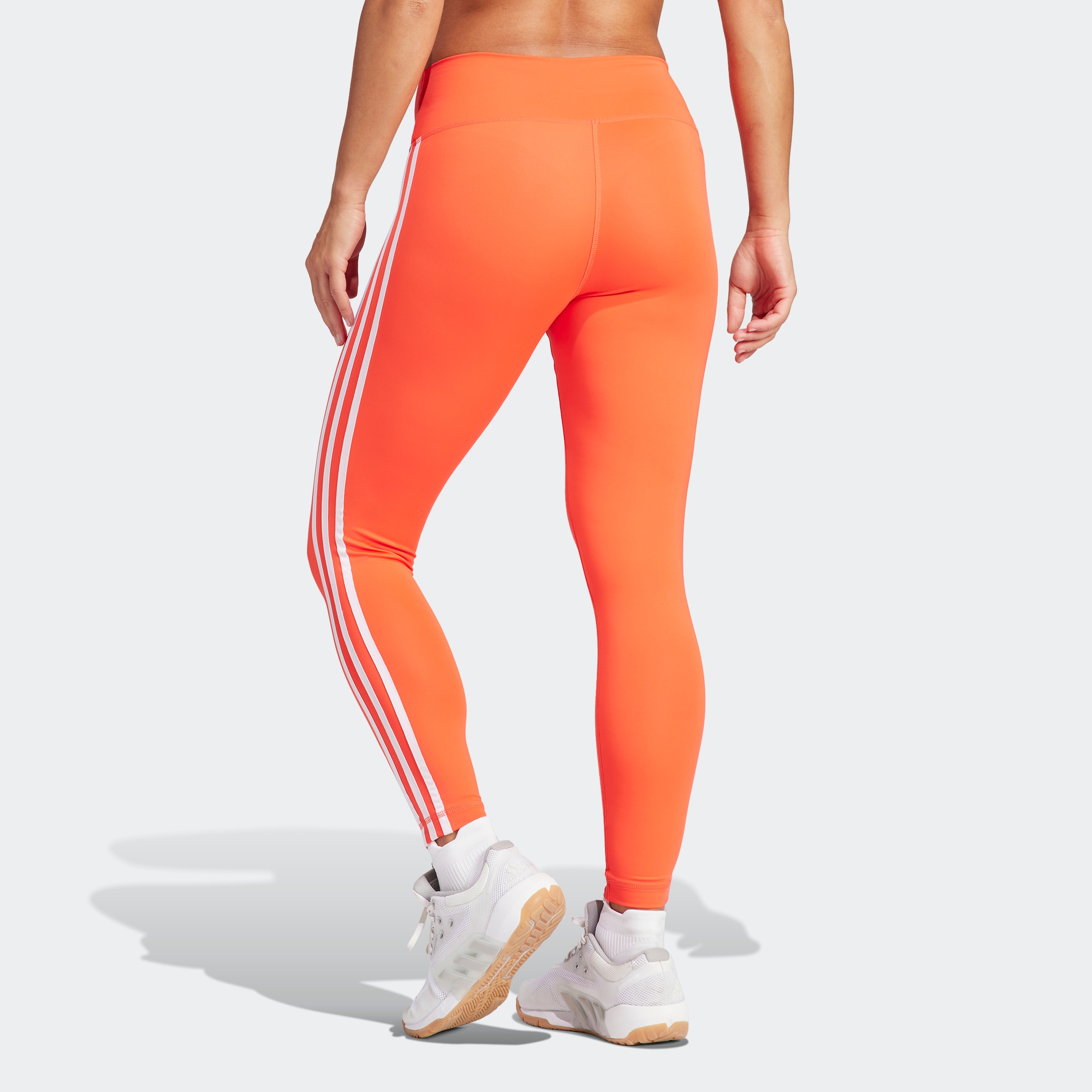 adidas Performance Trainingstights »TRAIN ESSENTIALS 3-STREIFEN HIGH-WAISTED«, (1 tlg.), (atmungsaktiv, schnell trocknend)