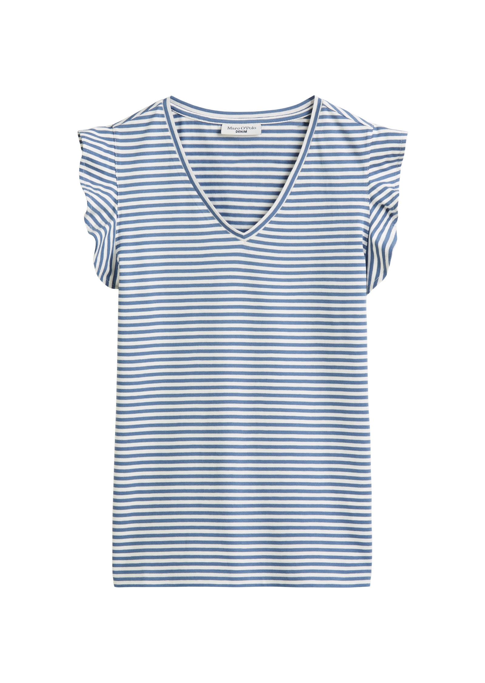 Marc O'Polo DENIM T-Shirt »aus gestreiftem Single Jersey«