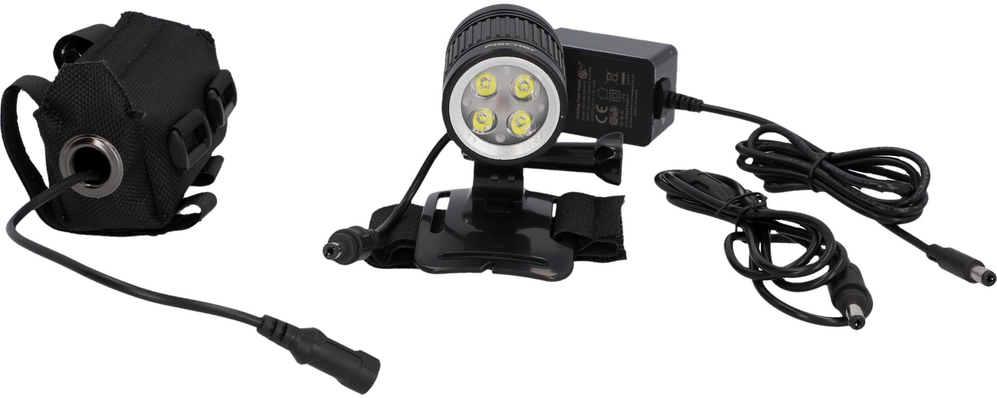 Thumbnail - FISCHER Fahrrad Stirnlampe "LUMOZ H1600", (4 St.)