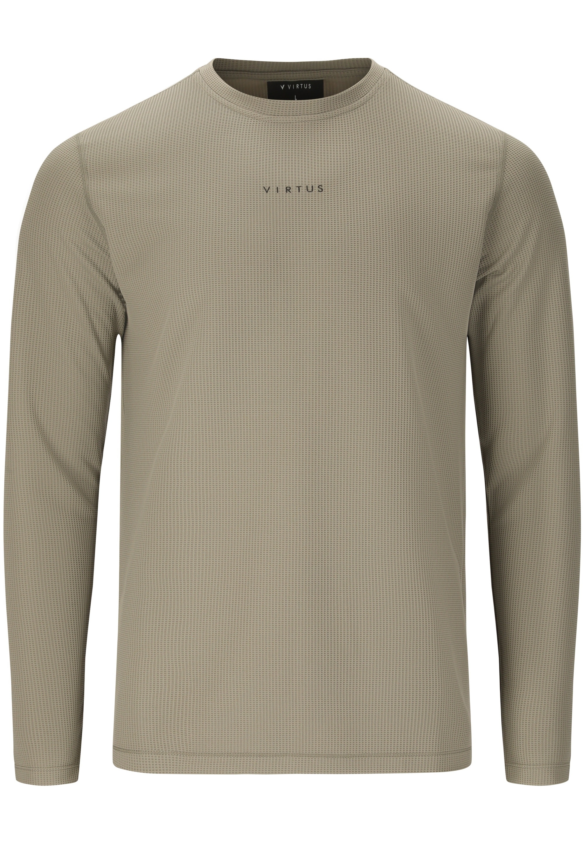 Virtus Dalkota Long Sleeve Shirt Green Size S 2