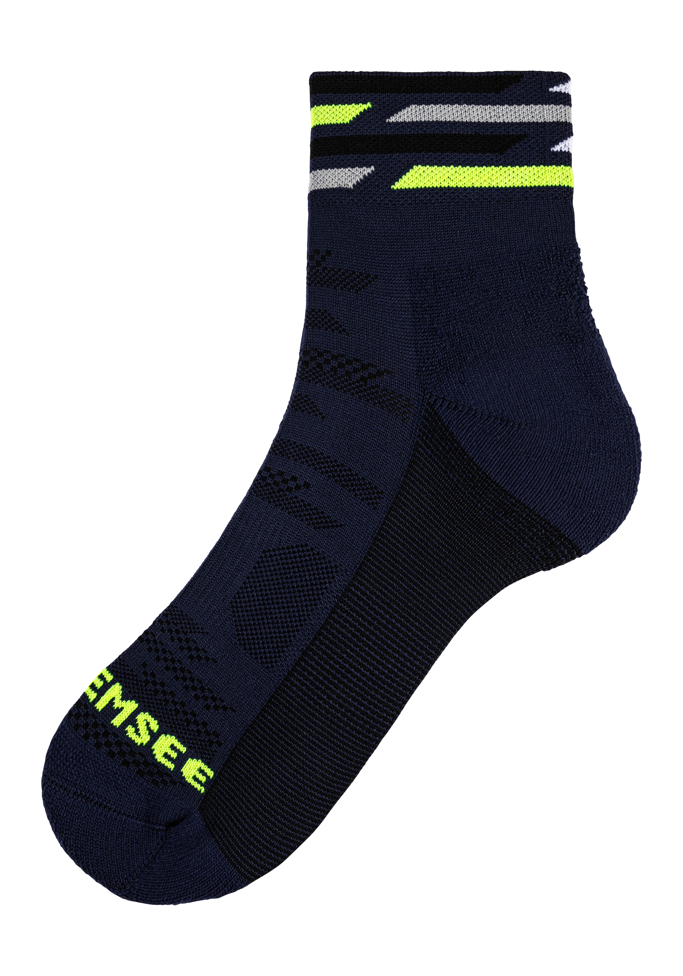 Chiemsee Funktionssocken, (Packung, 3 Paar), Nylon-Microfaser Sportsocken