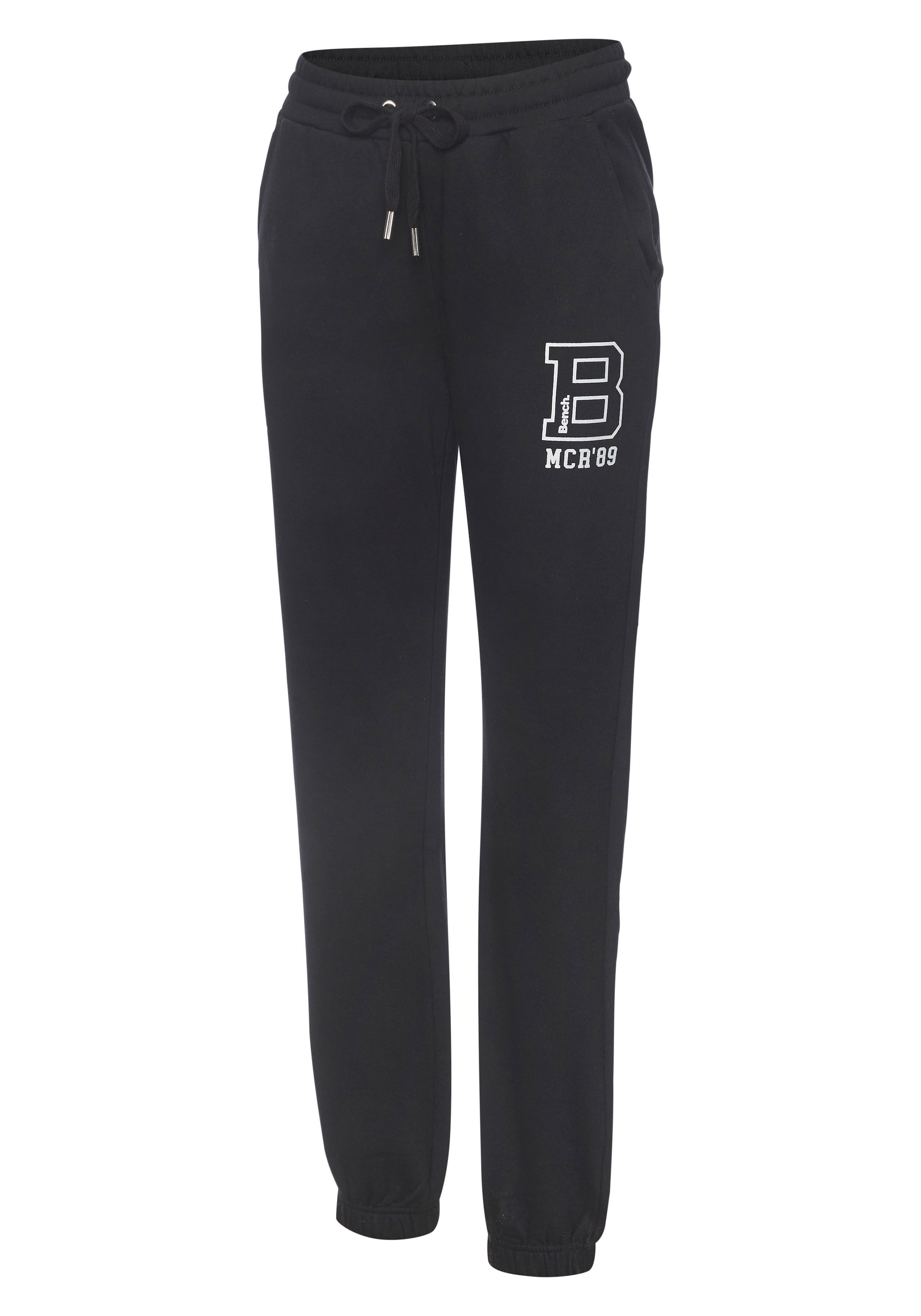Bench. Loungewear Jogginghose  mit seitlichen Taschen und Logoprint, Loungewear