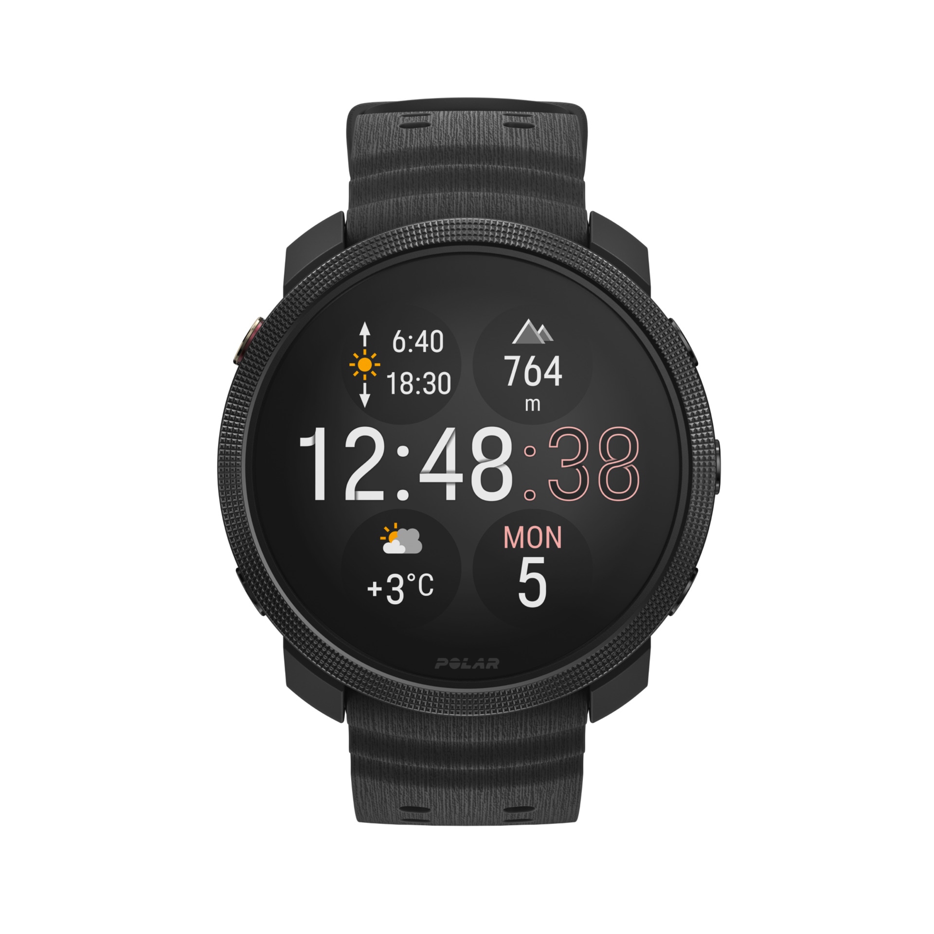 Smartwatch »VANTAGE M3 S-L«, (3,3 cm / 1,28 Zoll), Proprietär, 32 GB,)